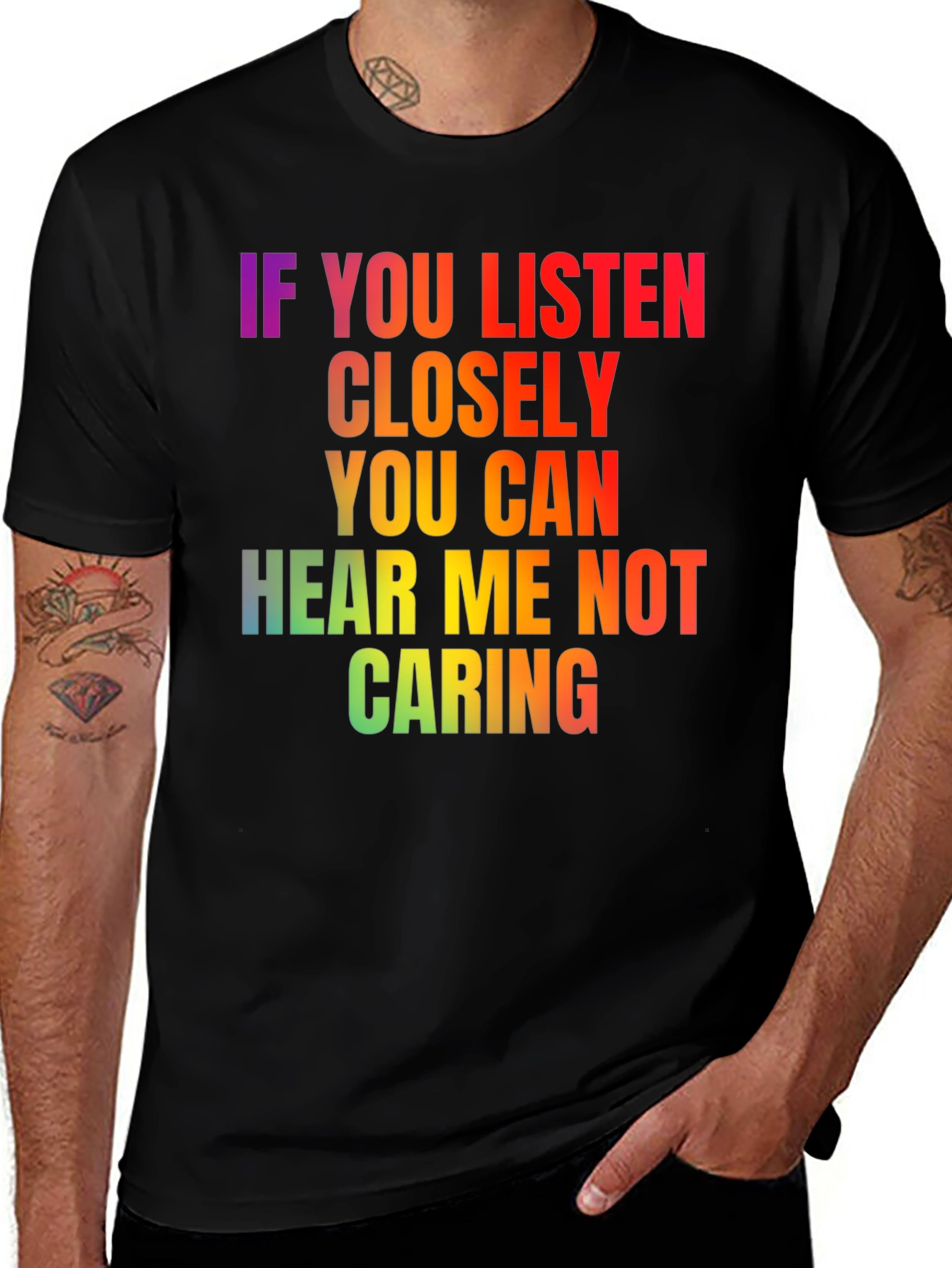 Variant 24 of If You Listen Closely T-Shirt