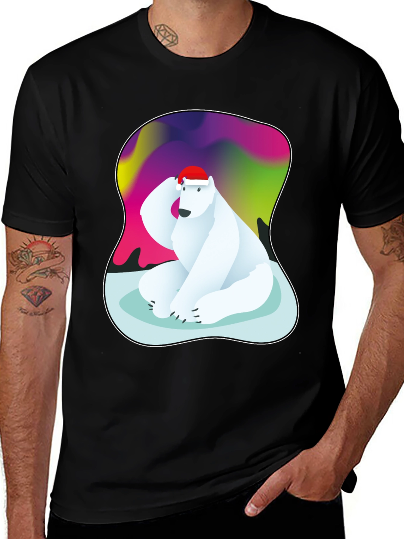 Variant 15 of Polar Bear Holiday Tee