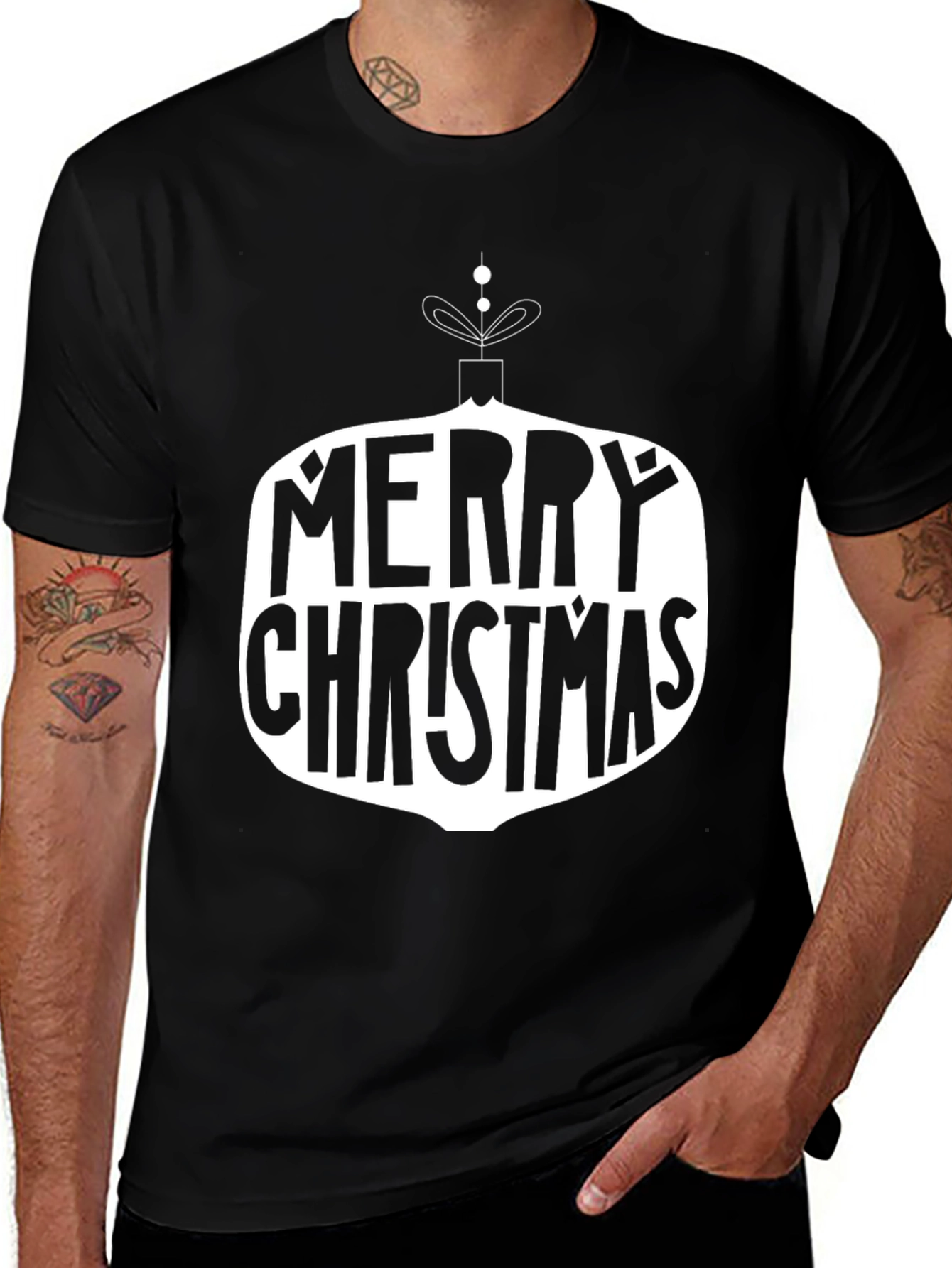 Merry Christmas Ornament T-Shirt
