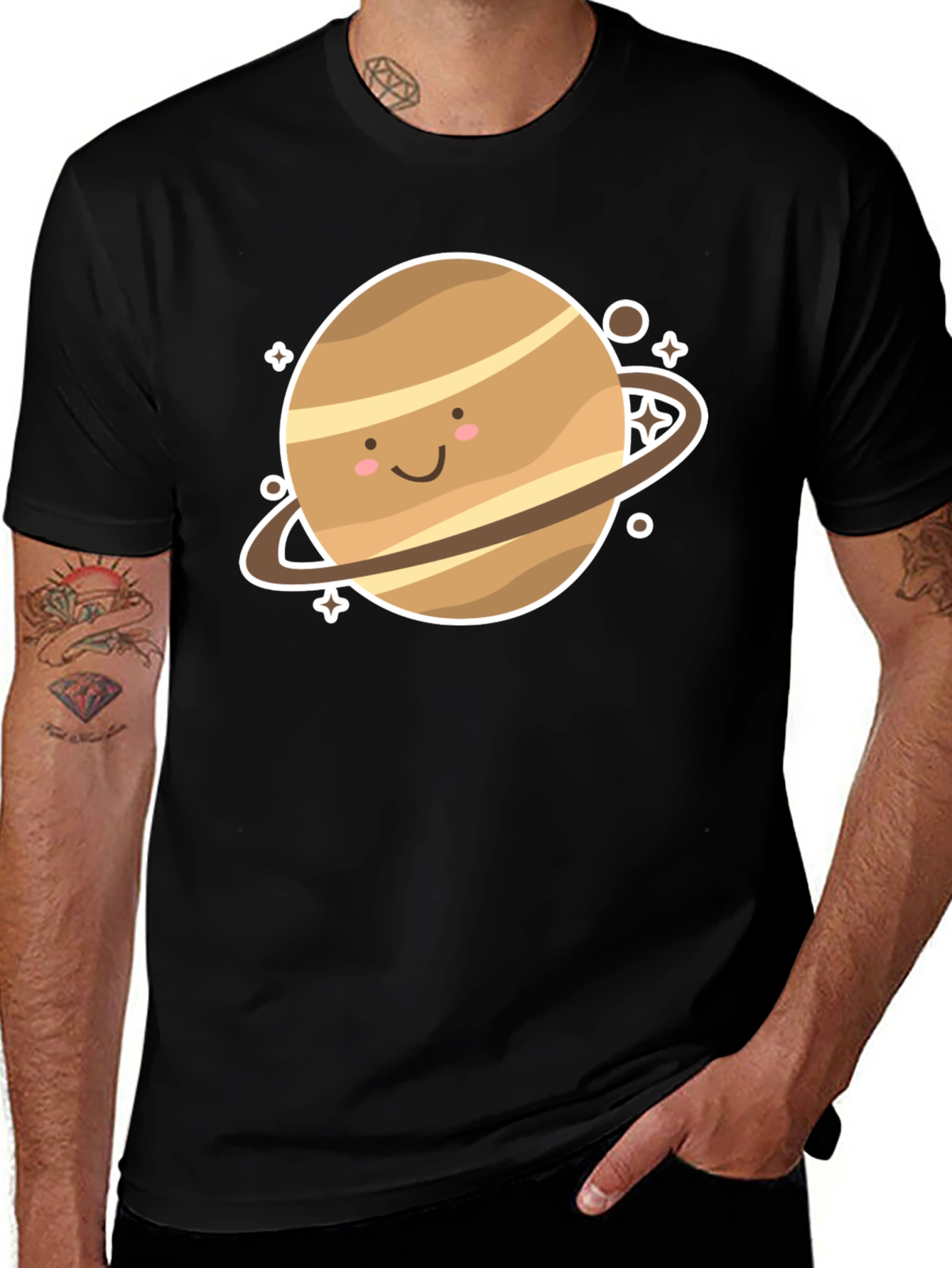 Variant 6 of Cute Planet Graphic Tee