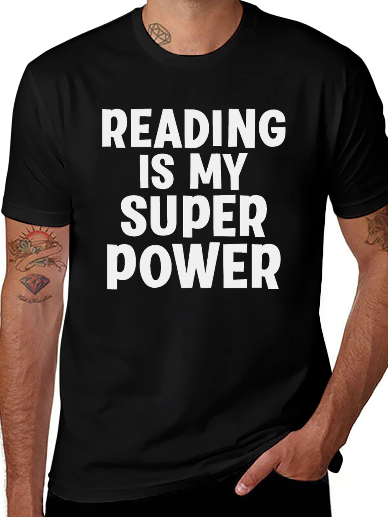 Variant 2 of Reading is My Super Power T-Shirt