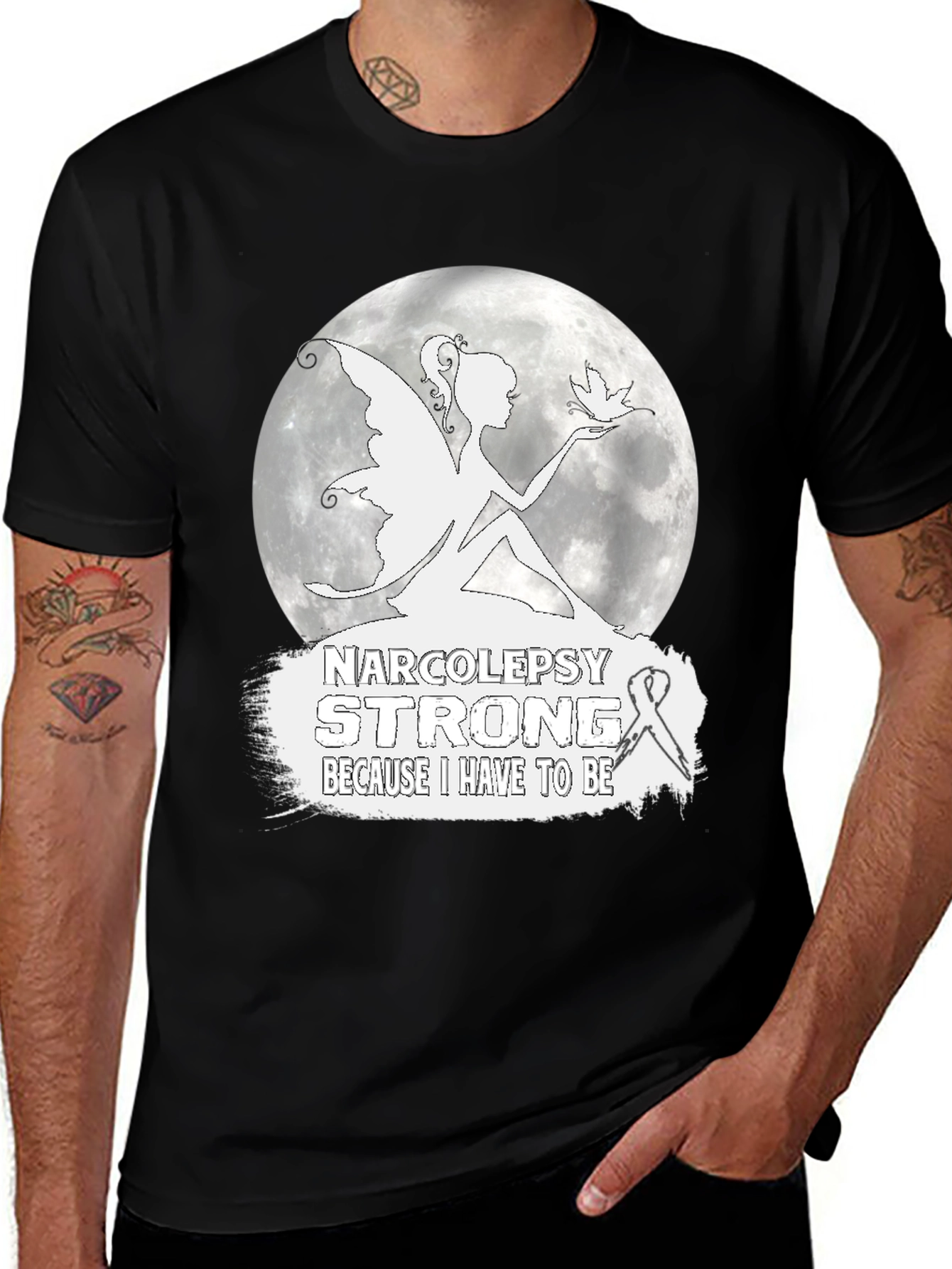 Narcolepsy Strong T-Shirt - Awareness Design