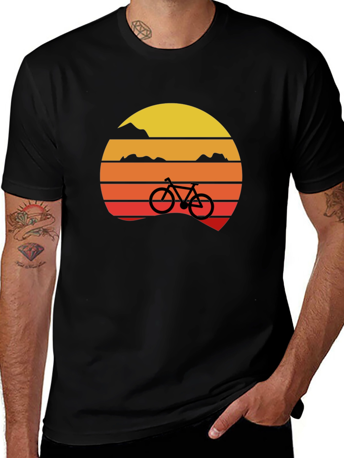 Variant 29 of Retro Mountain Bike T-Shirt