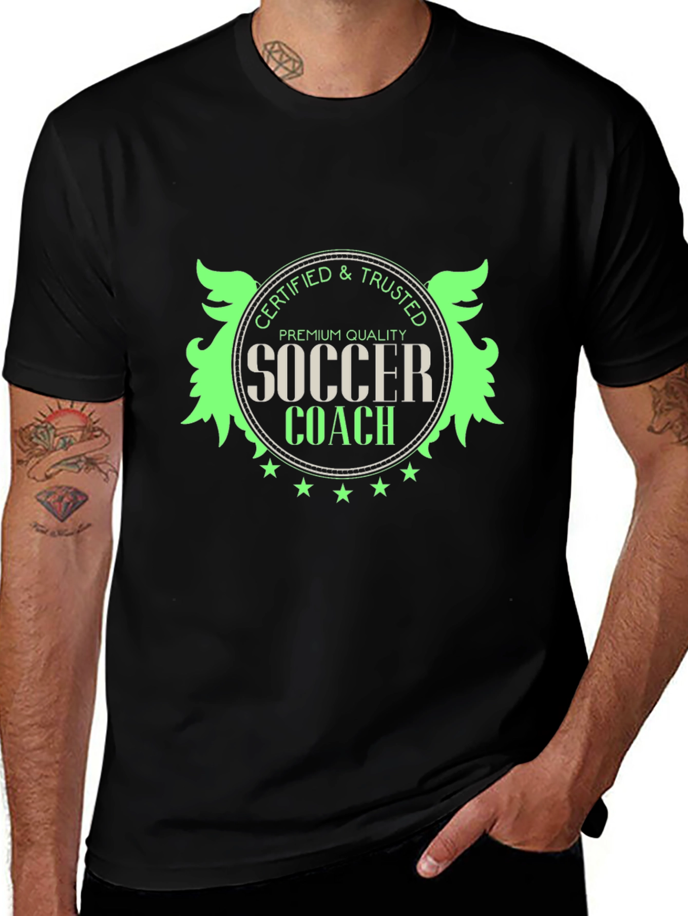 Soccer Coach Premium Quality Certified & Trusted T-Shirt