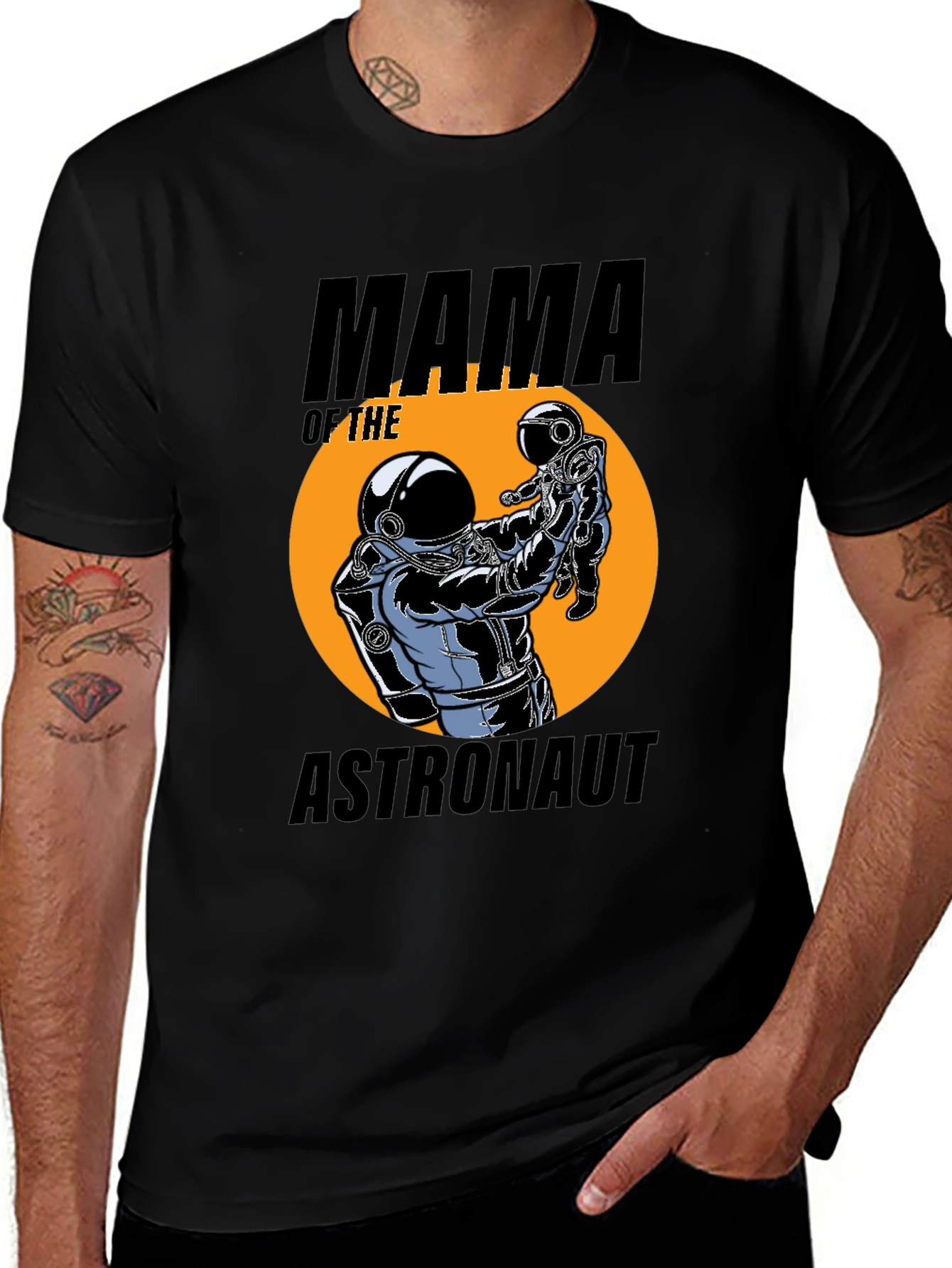 Variant 15 of Mama of the Astronaut Graphic T-Shirt