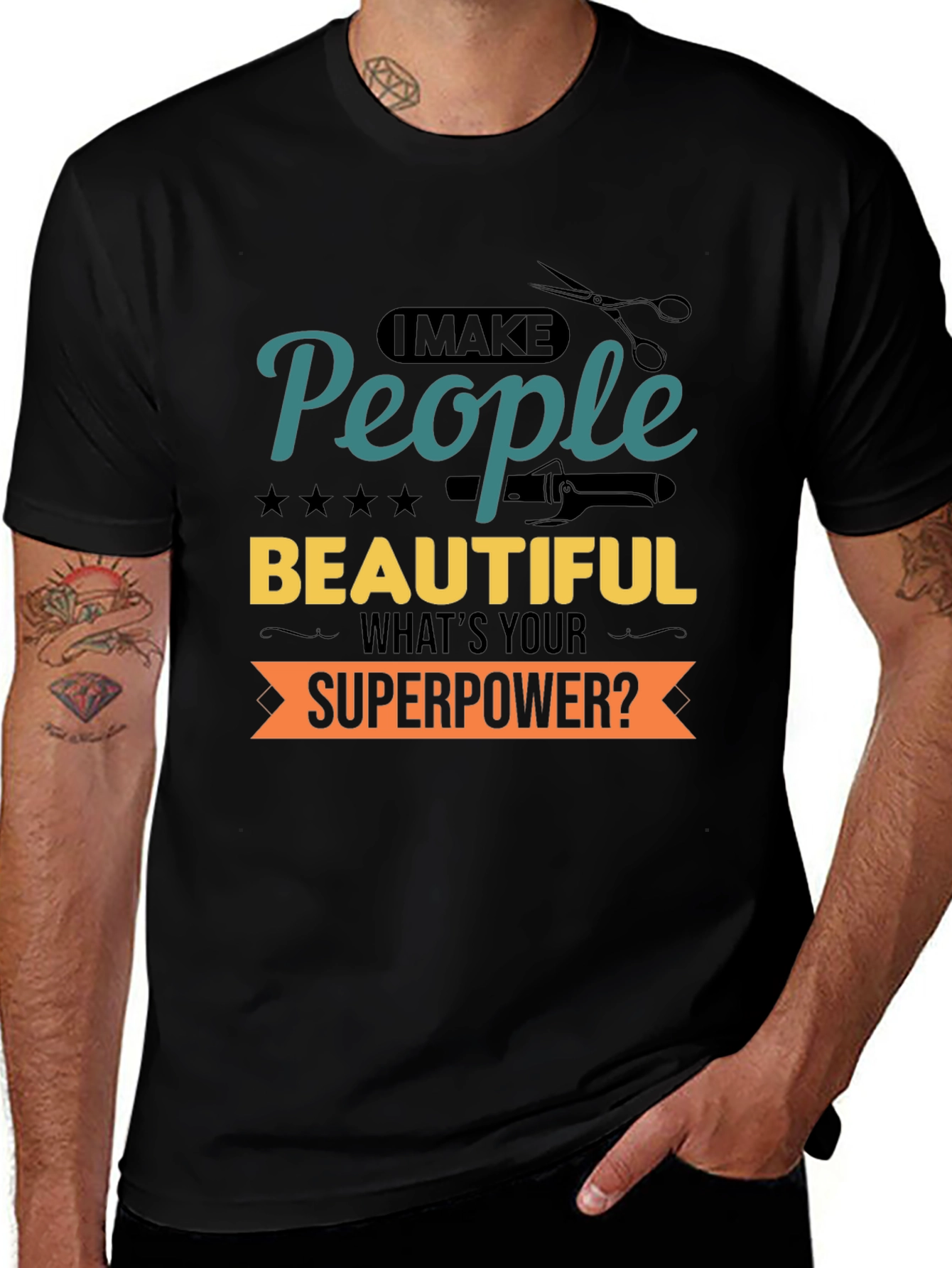 Variant 14 of I Make People Beautiful T-Shirt