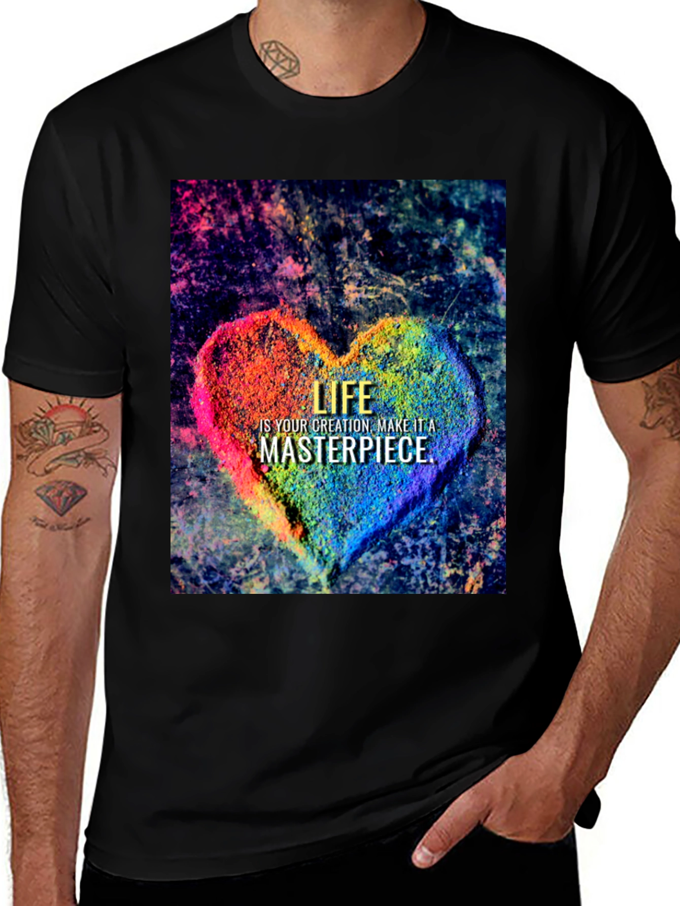 Variant 27 of Life is a Masterpiece Graphic T-Shirt