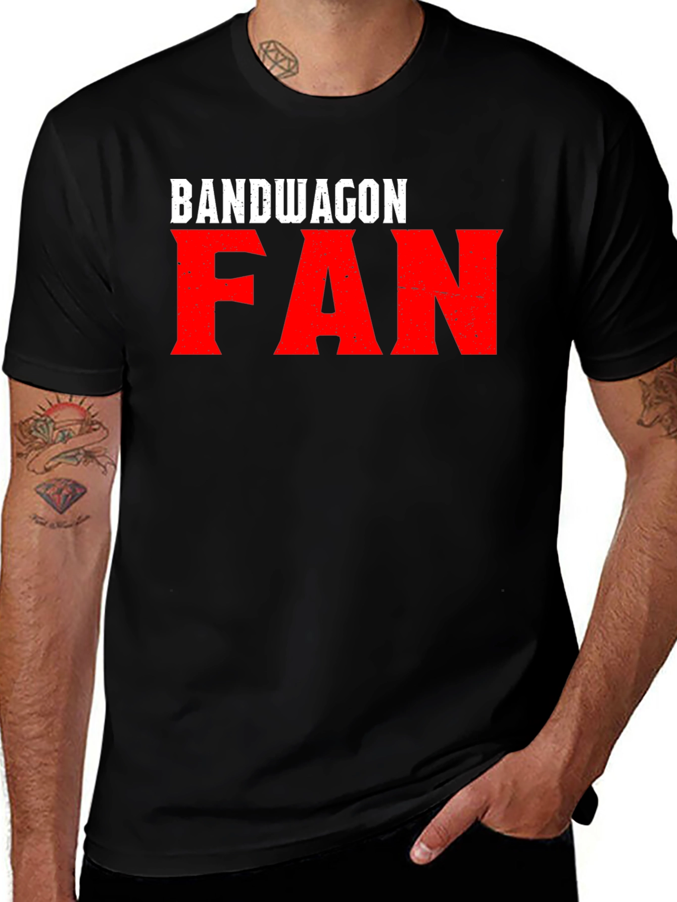 Variant 12 of Bandwagon Fan Graphic T-Shirt
