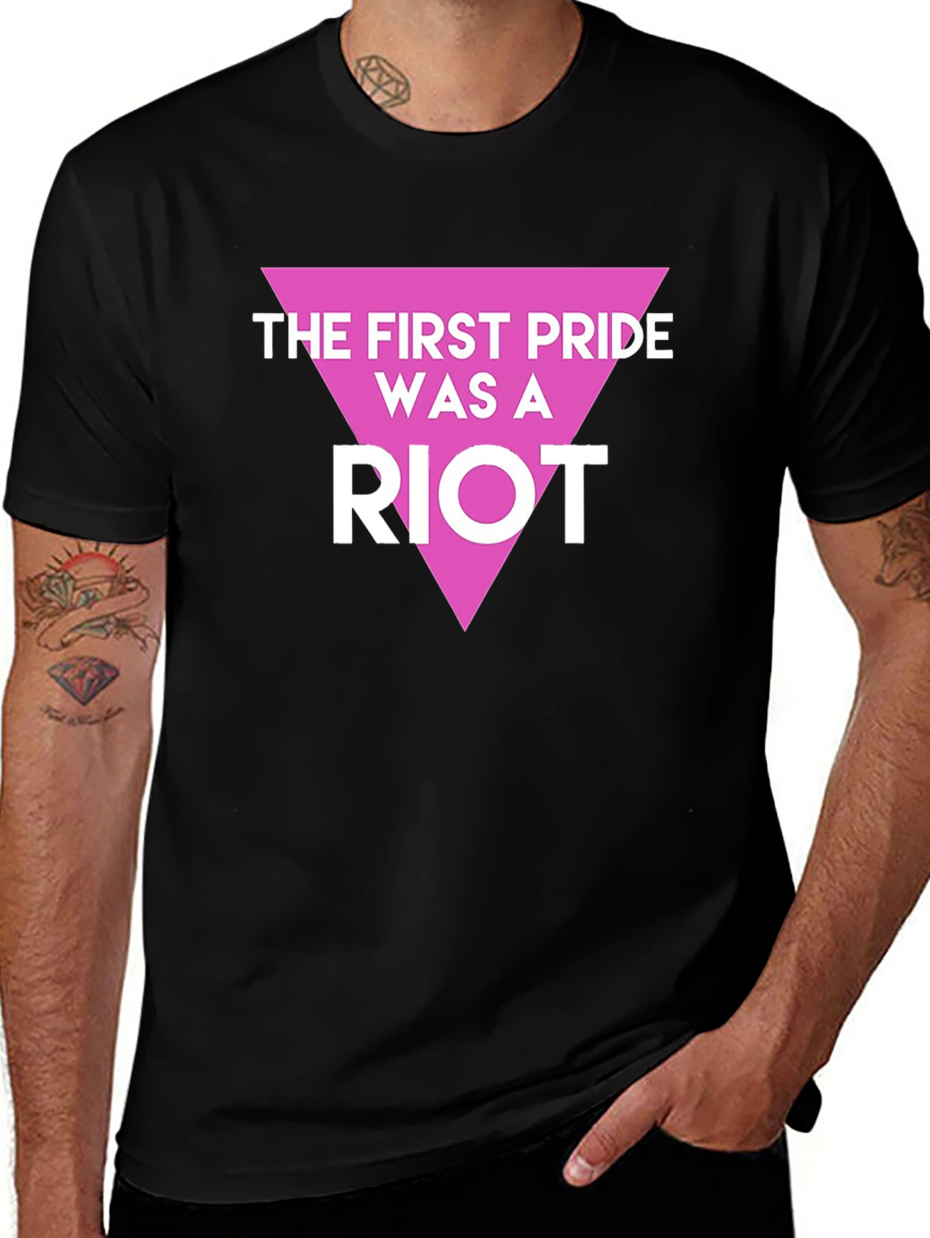 Variant 4 of The First Pride Was A Riot T-Shirt