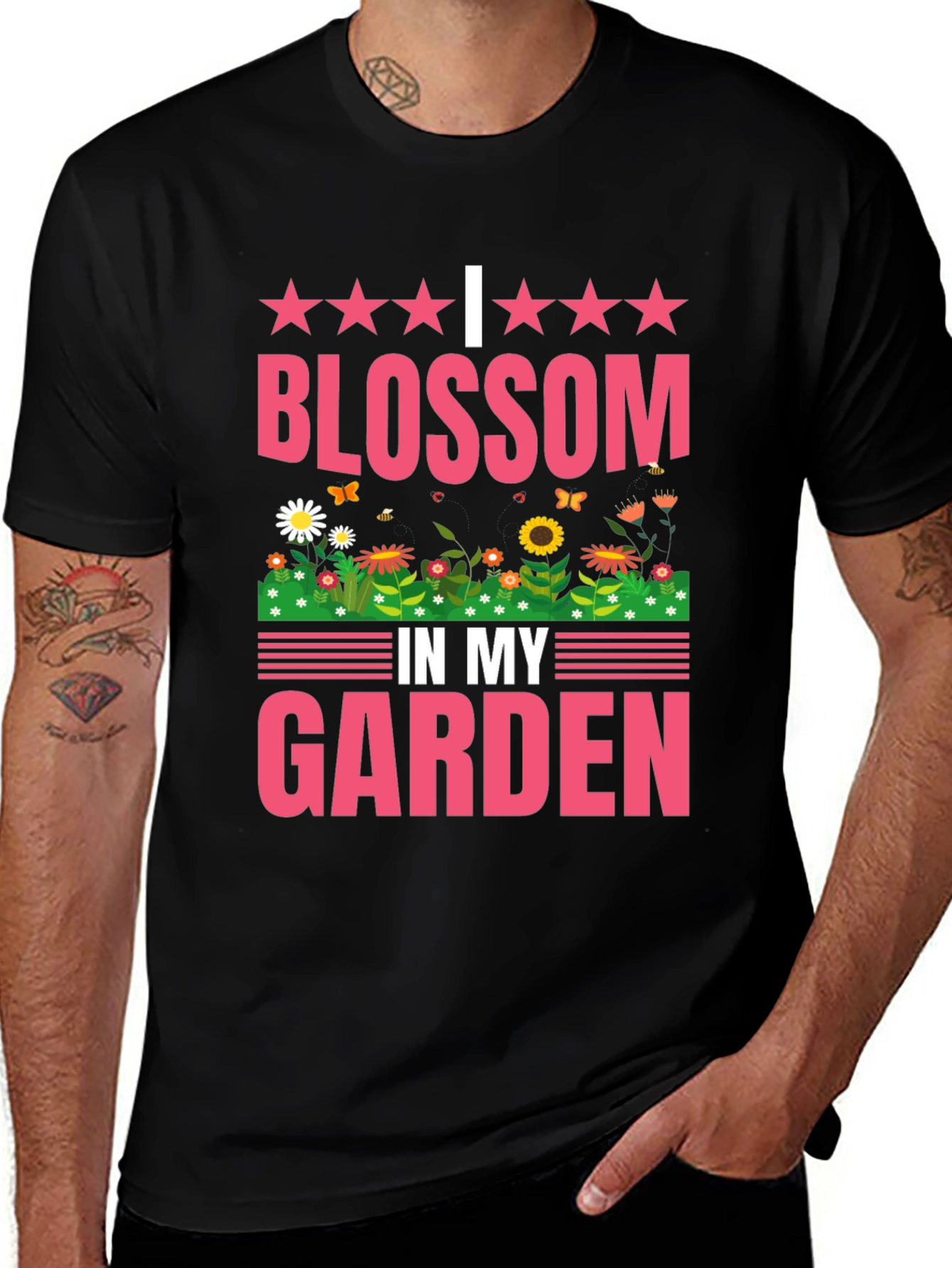 Variant 8 of I Blossom In My Garden Graphic T-Shirt