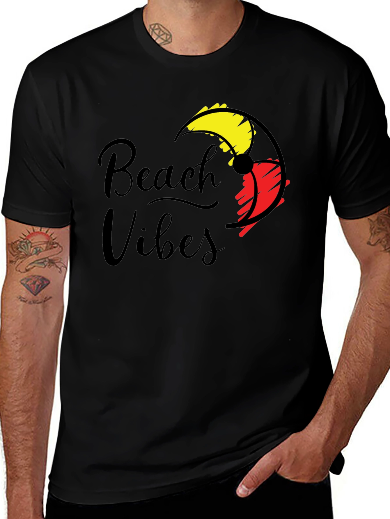 Beach Vibes Graphic T-Shirt - Summer Ready