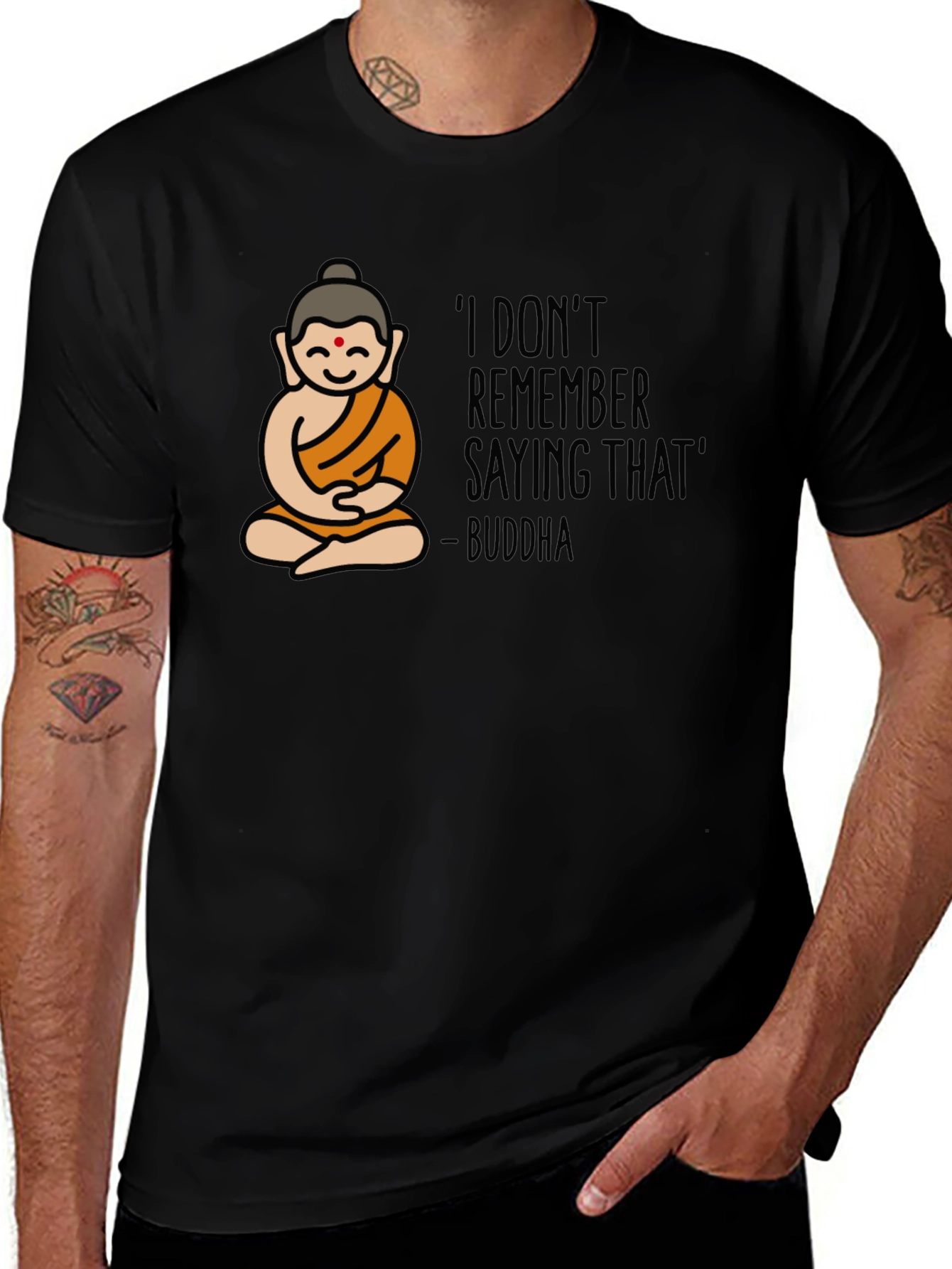 Buddha "I Don't Remember" Graphic Tee