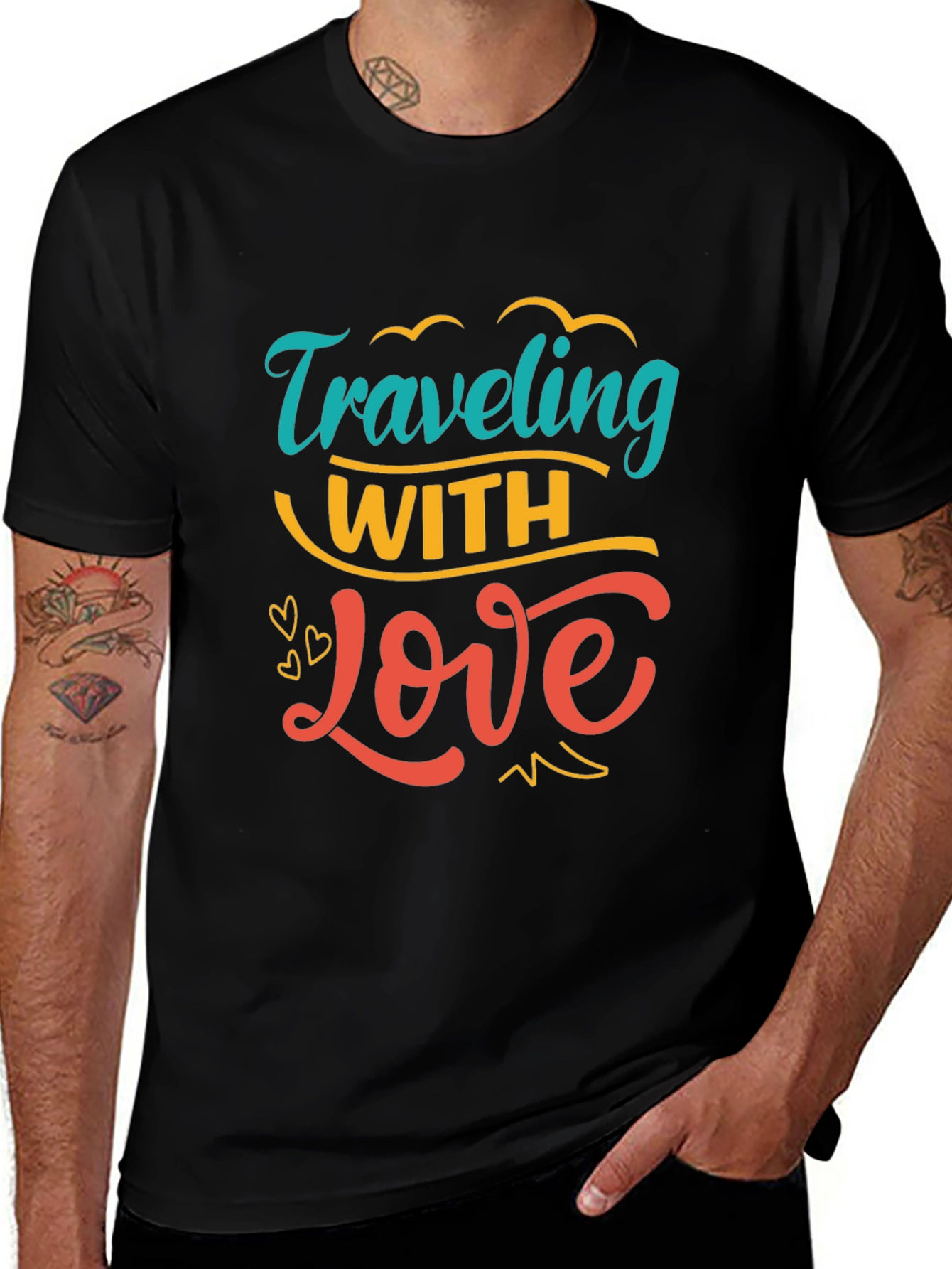 Traveling With Love Graphic T-Shirt