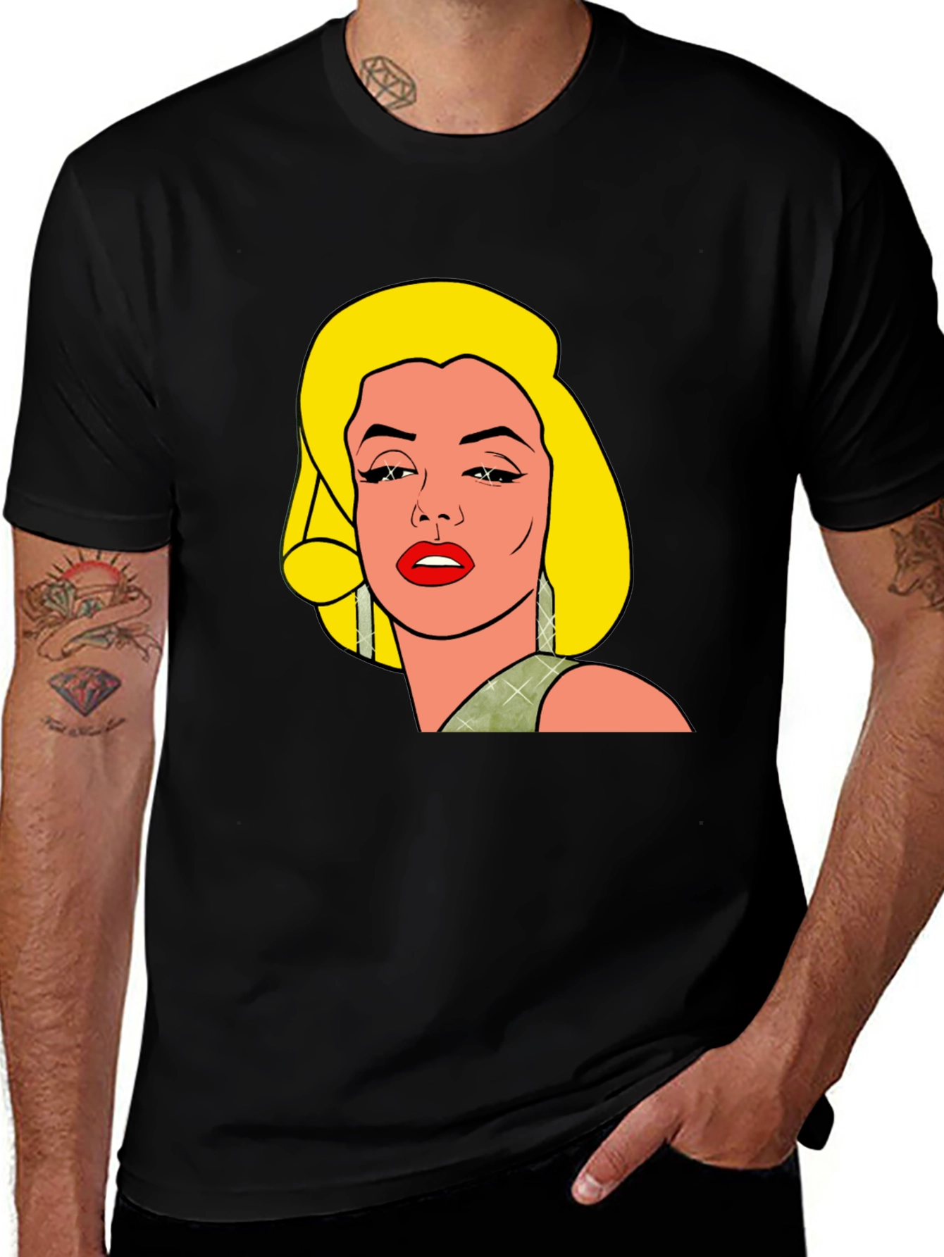 Variant 26 of Pop Art Marilyn T-Shirt
