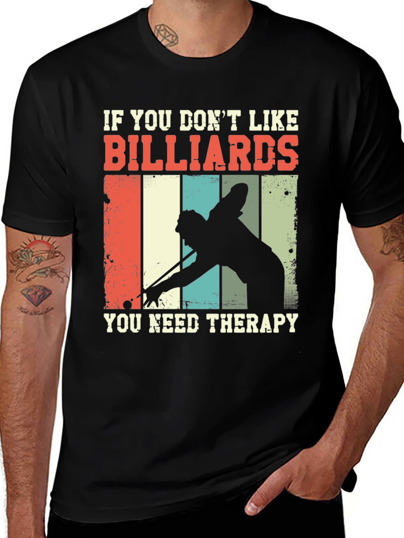 Variant 3 of Billiards Therapy T-Shirt