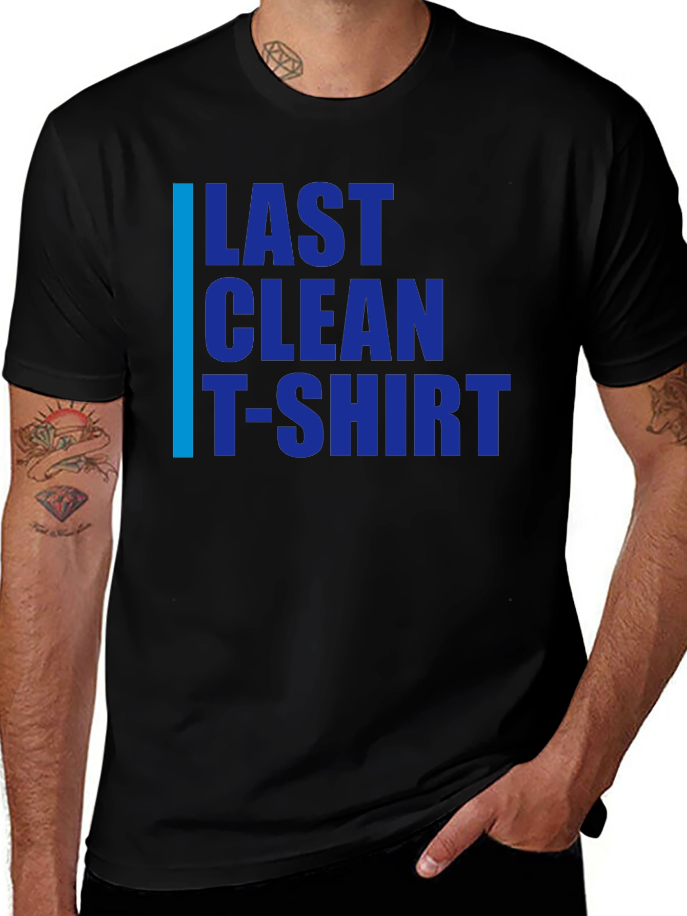 Variant 27 of Last Clean T-Shirt Novelty Graphic Tee