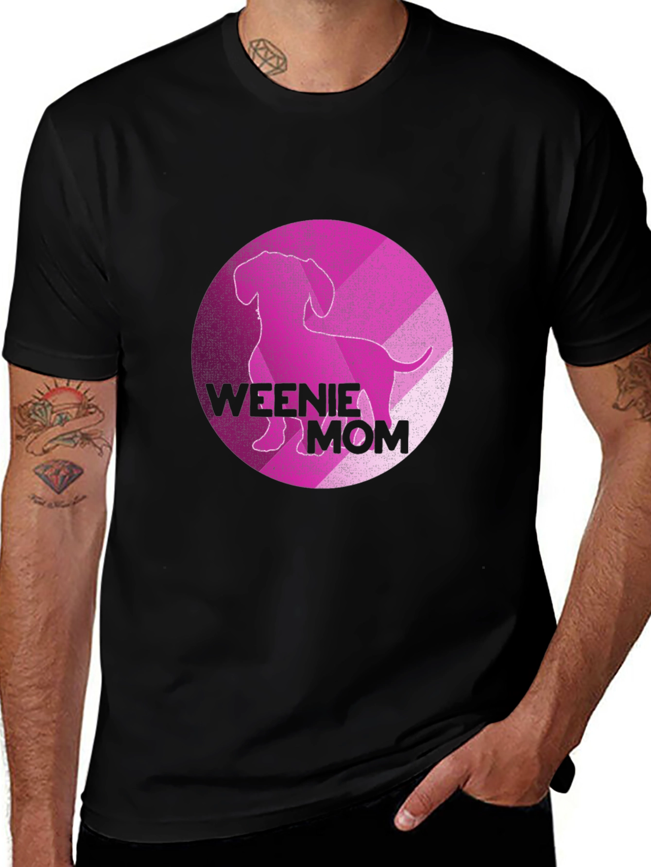 Variant 13 of Weenie Mom T-Shirt - Dachshund Lover Tee