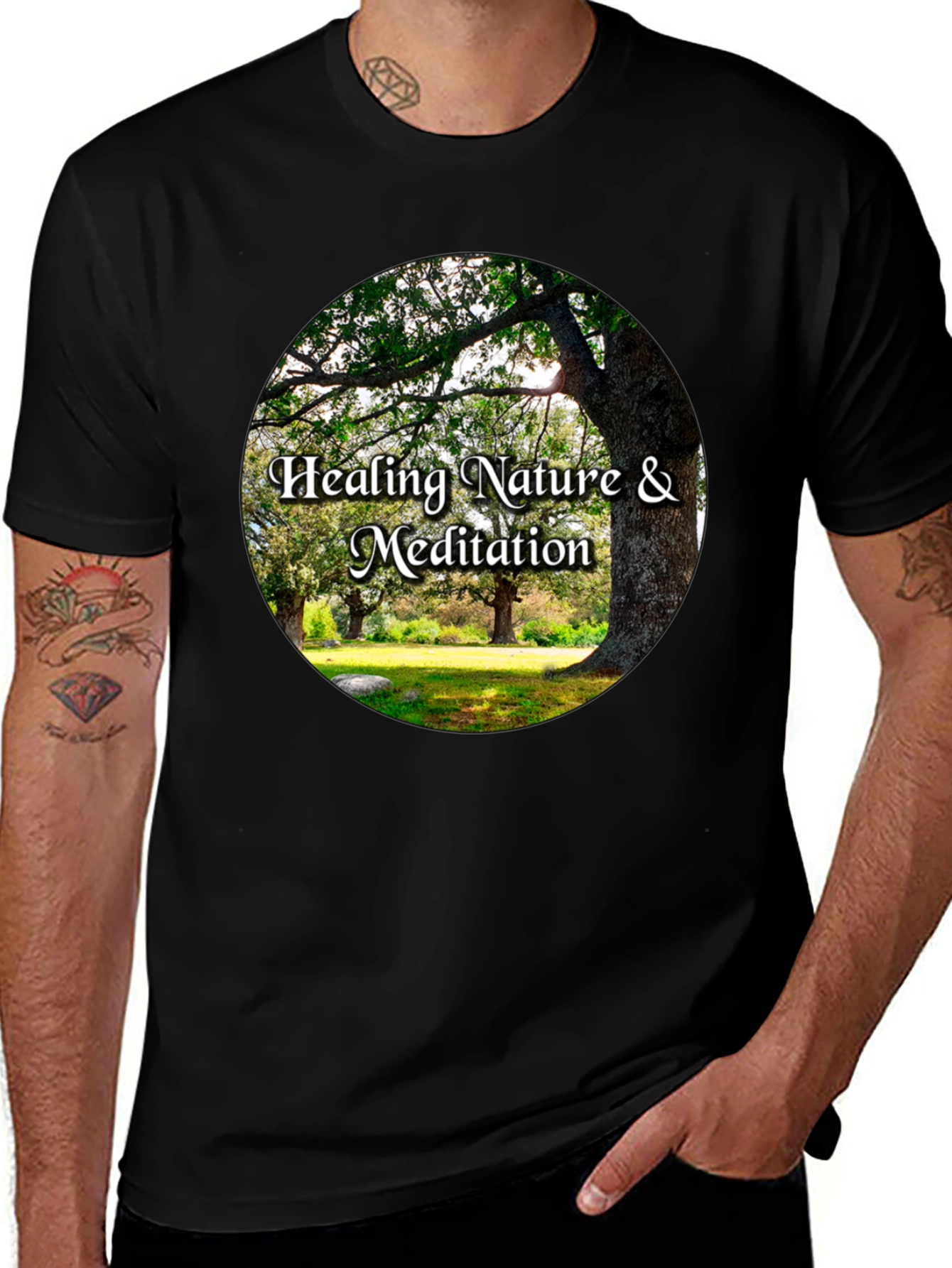 Variant 22 of Healing Nature & Meditation T-Shirt