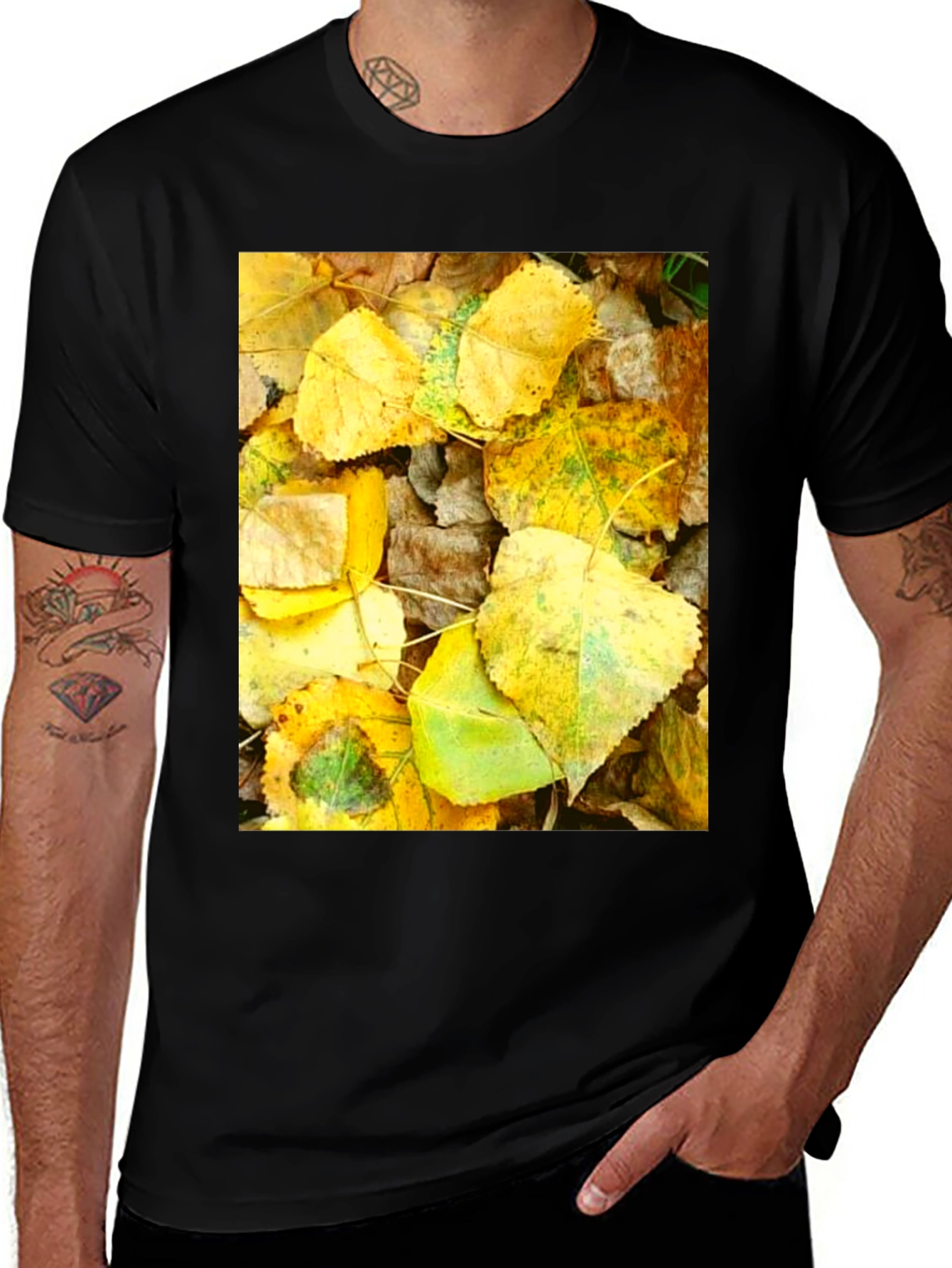 Variant 6 of Autumn Leaves Graphic T-Shirt