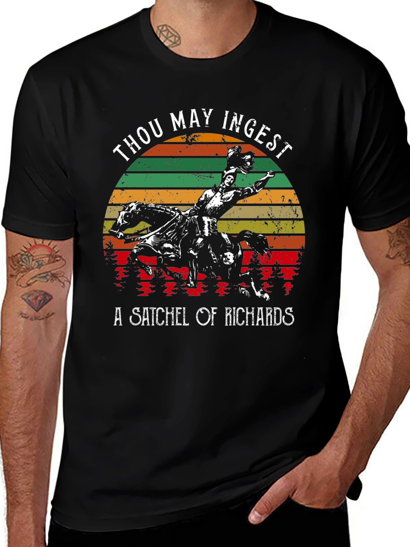 Variant 16 of Thou May Ingest a Satchel of Richards Graphic Tee
