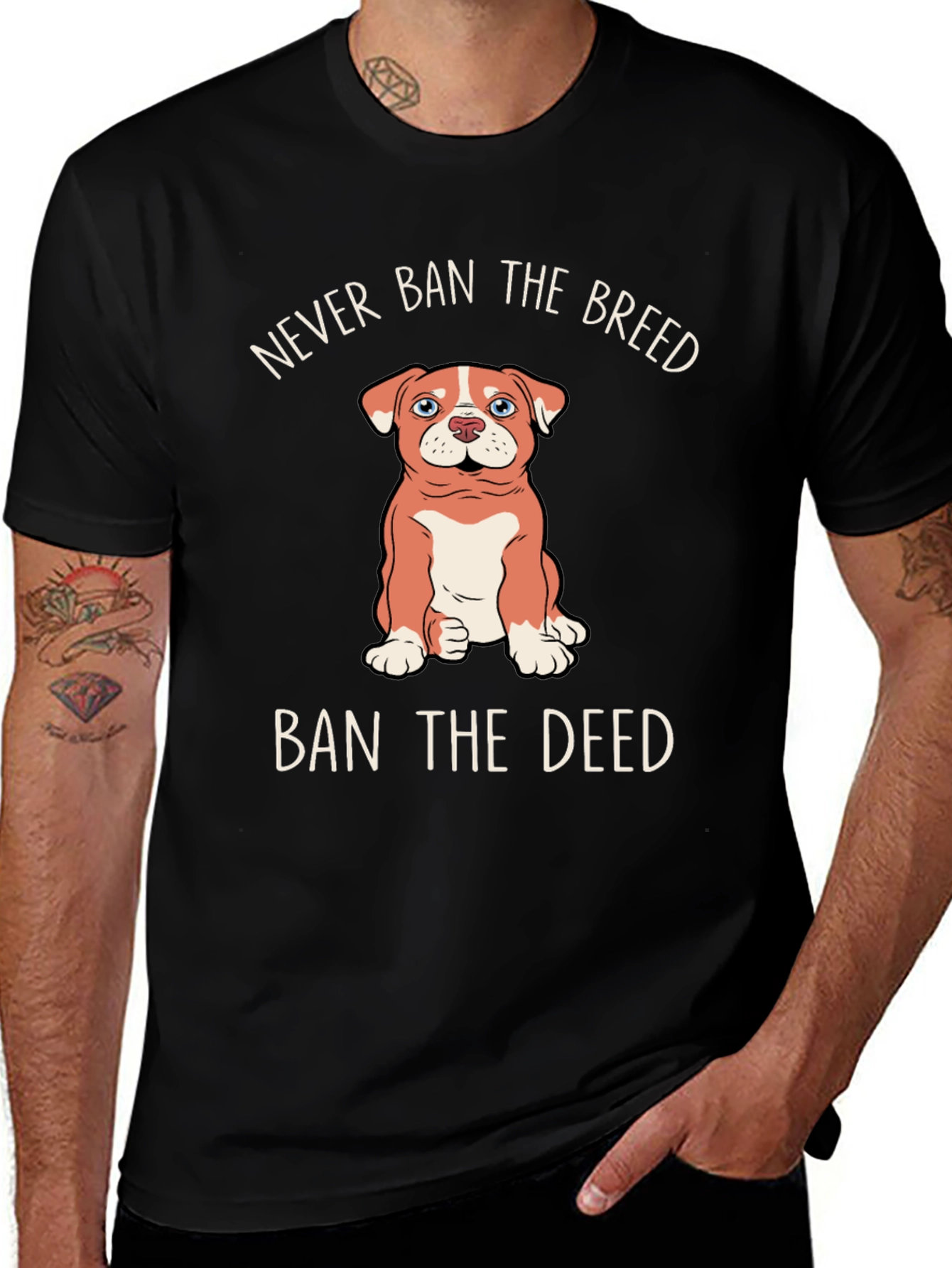 Variant 6 of Never Ban The Breed, Ban The Deed T-Shirt