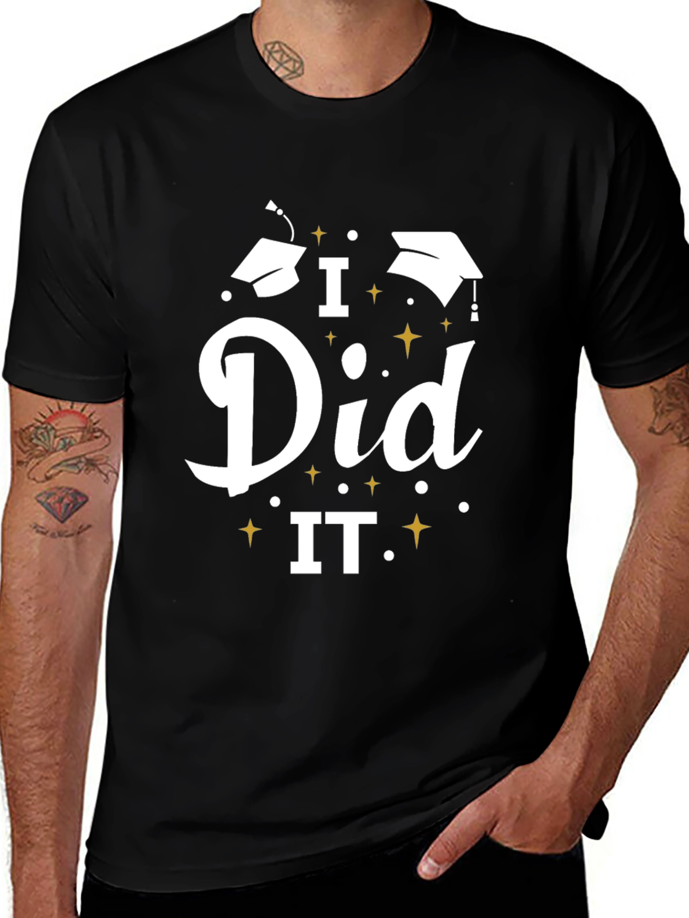 Variant 16 of I Did It! Graduation T-Shirt
