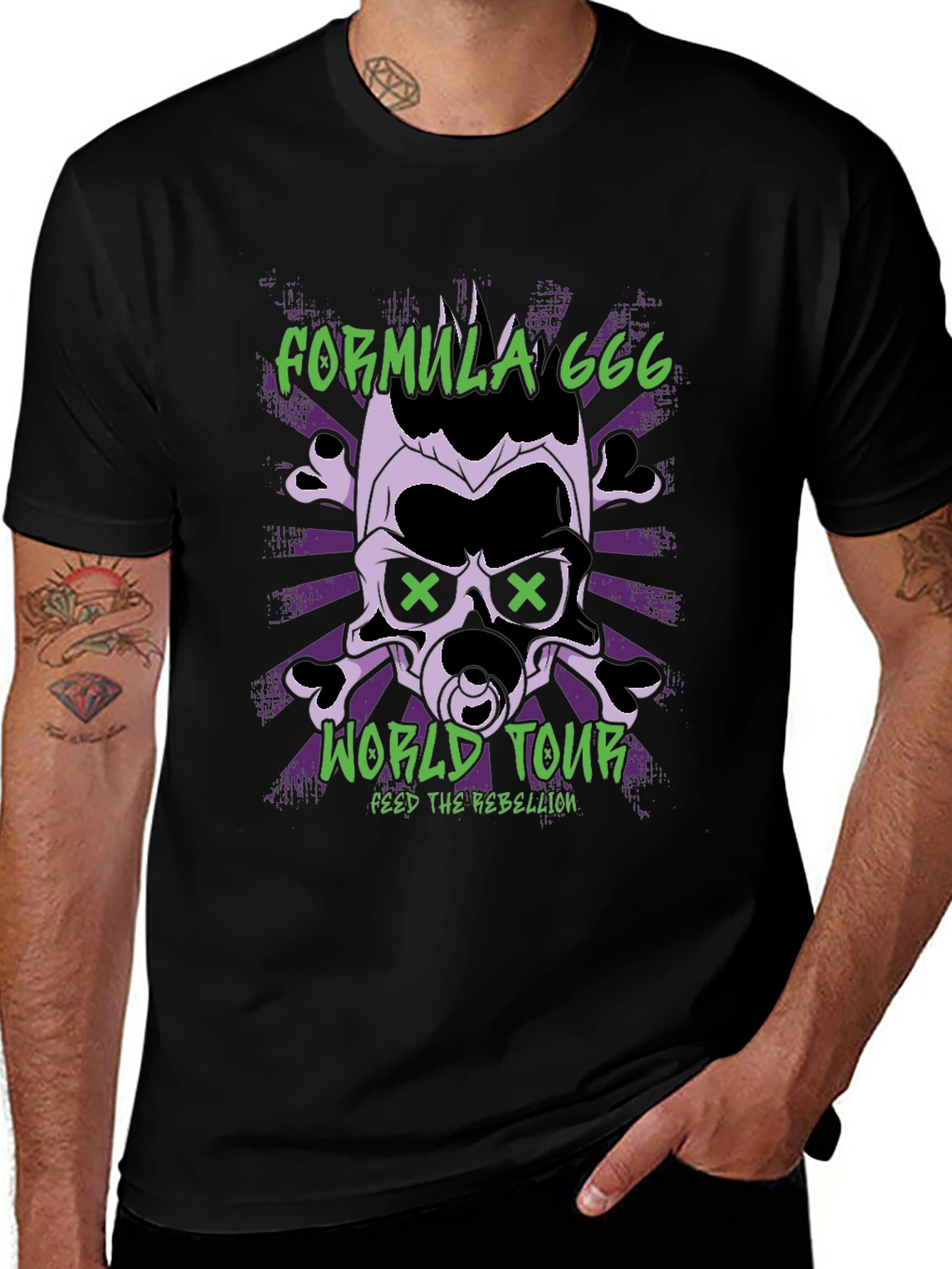 Variant 11 of Formula 666 World Tour Graphic T-Shirt