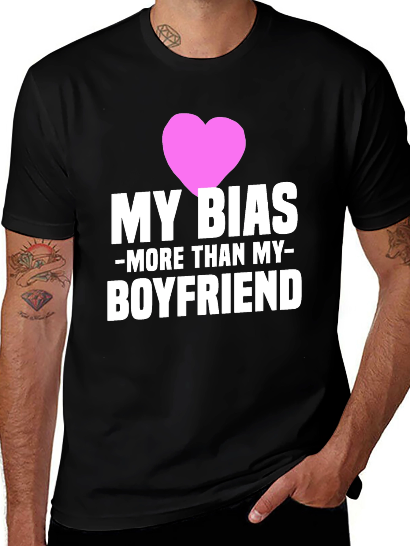 Variant 18 of My Bias More Than Boyfriend T-Shirt
