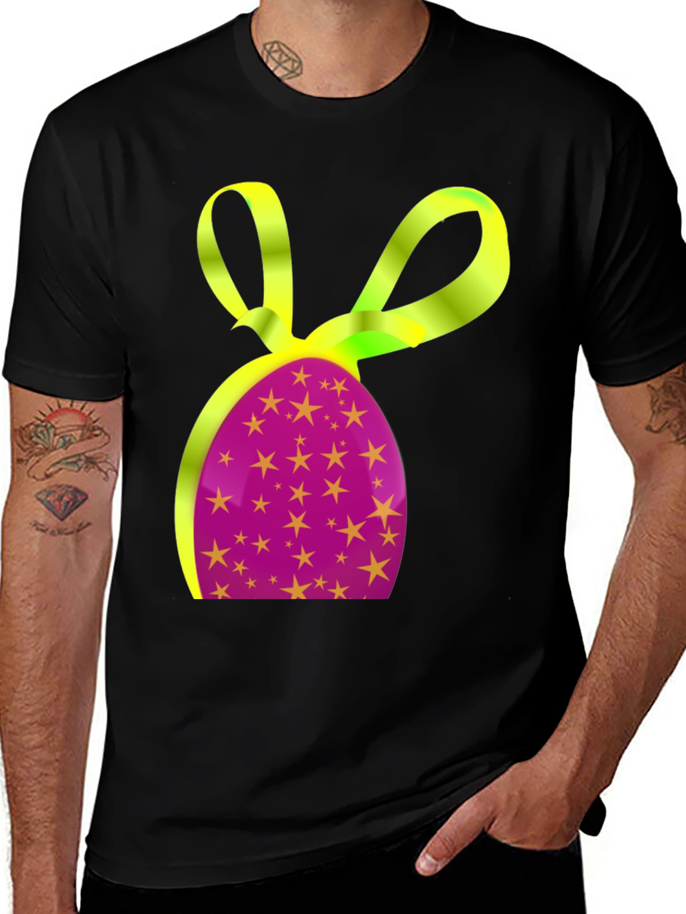 Festive Easter Egg T-Shirt - Holiday Celebration Apparel