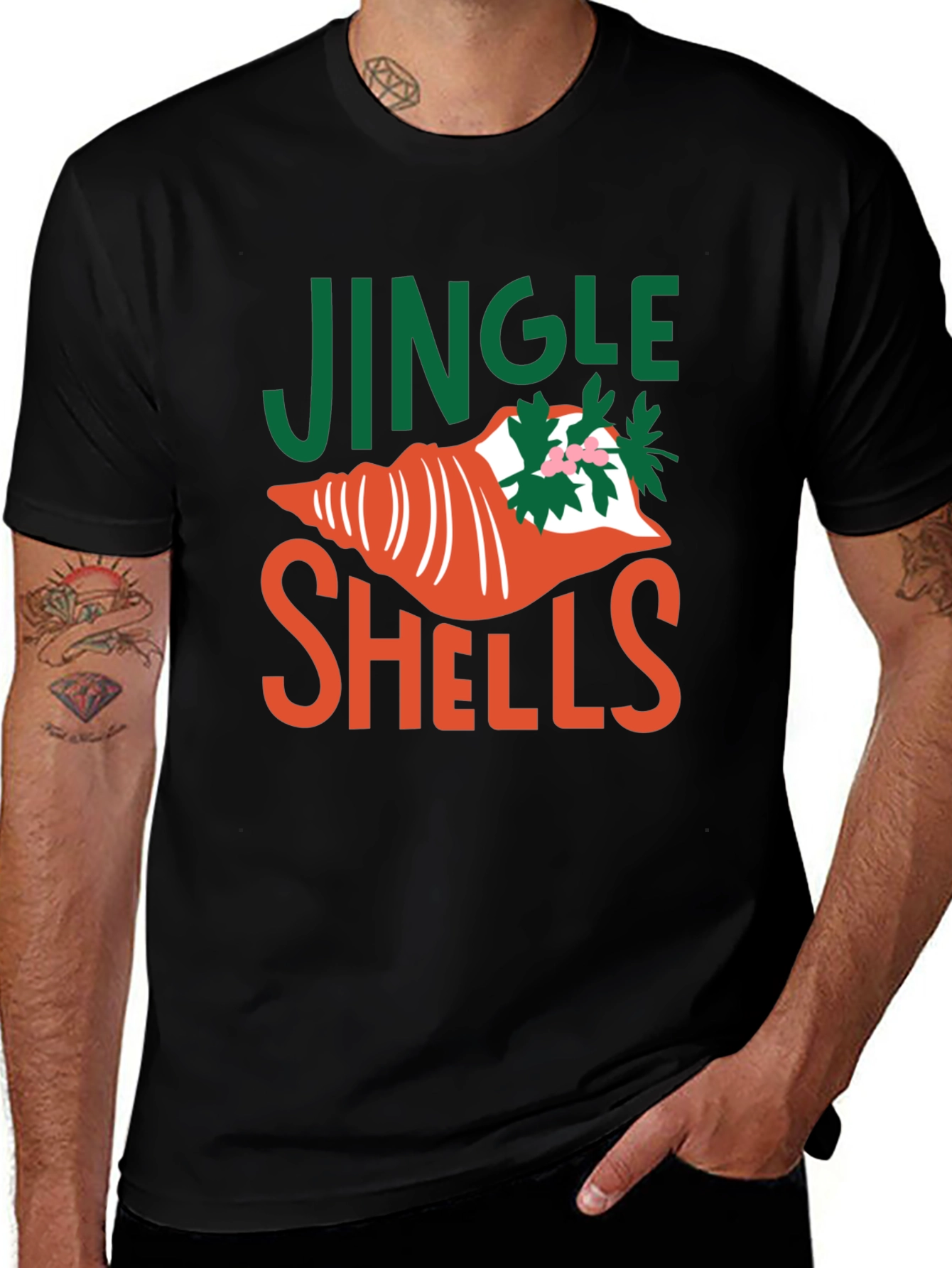 Jingle Shells Christmas Holiday T-Shirt