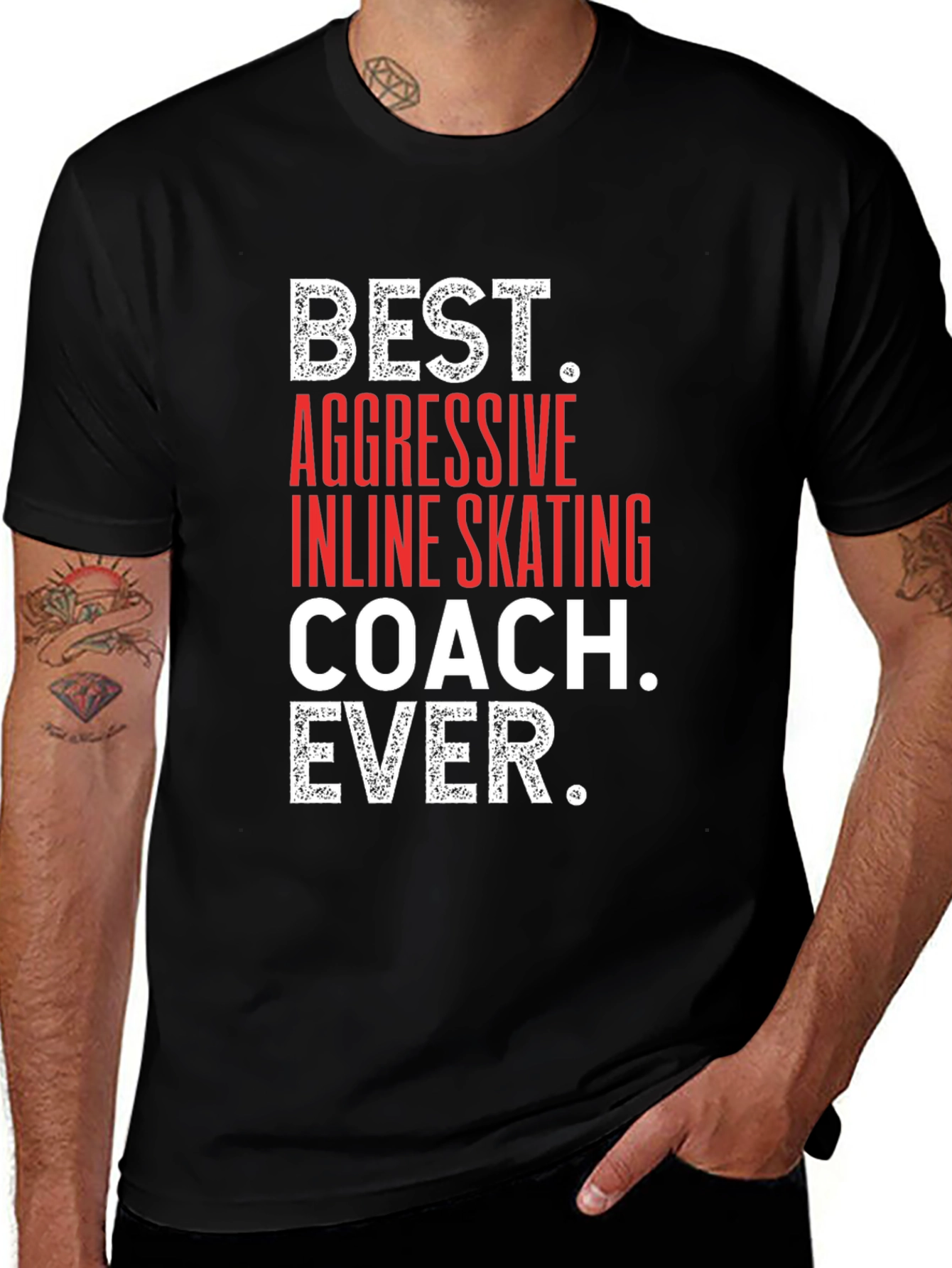 Variant 14 of Best Inline Skating Coach Ever T-Shirt