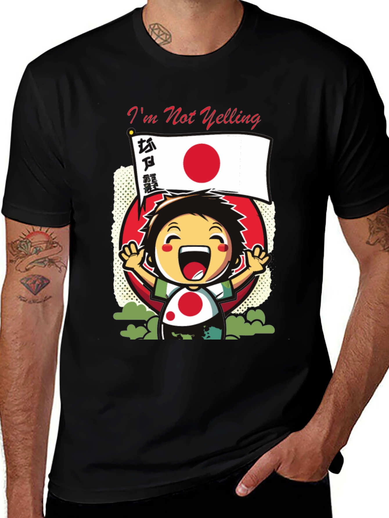 I'm Not Yelling Japan T-Shirt