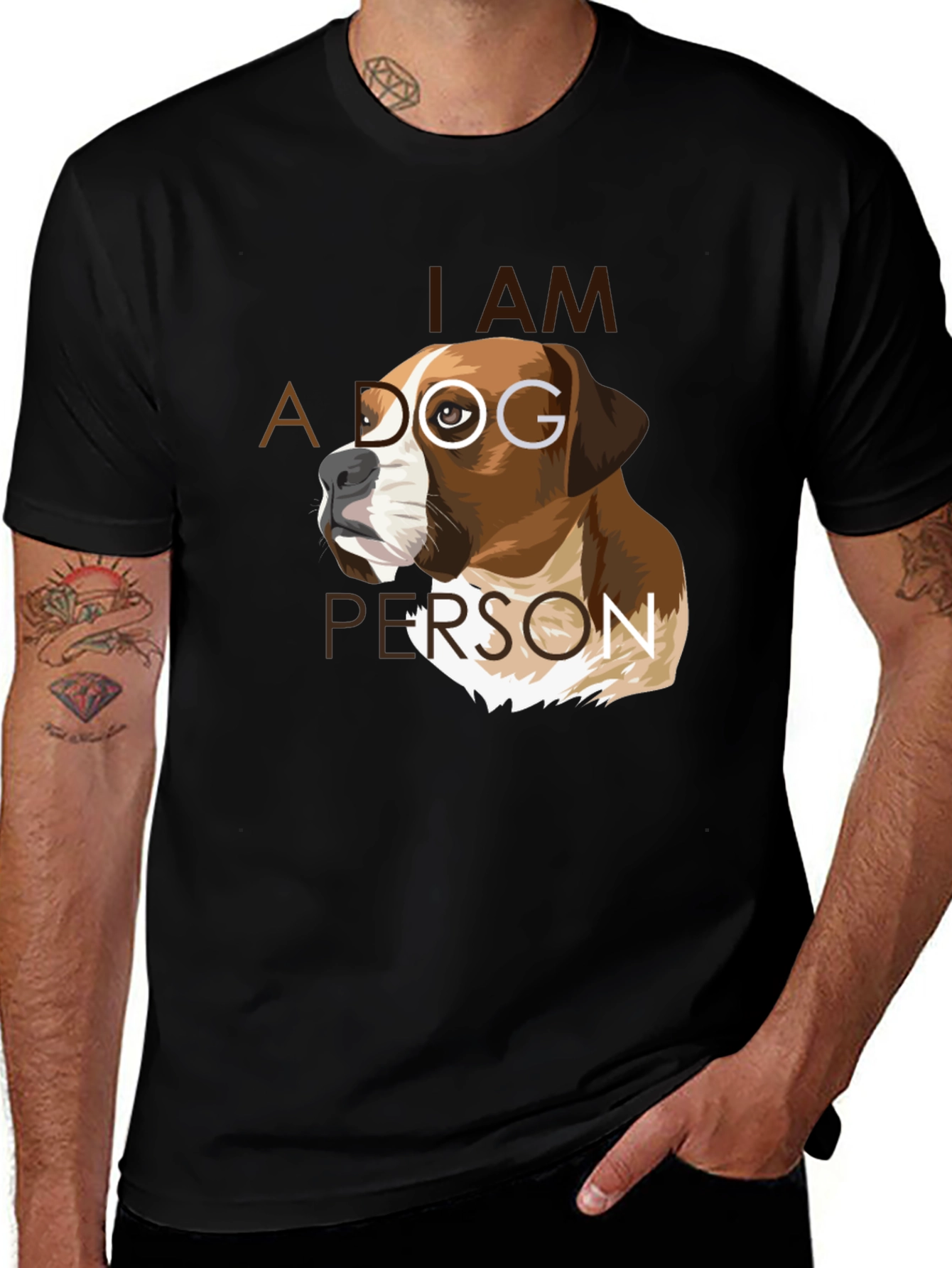 Variant 13 of I am a Dog Person Graphic Tee
