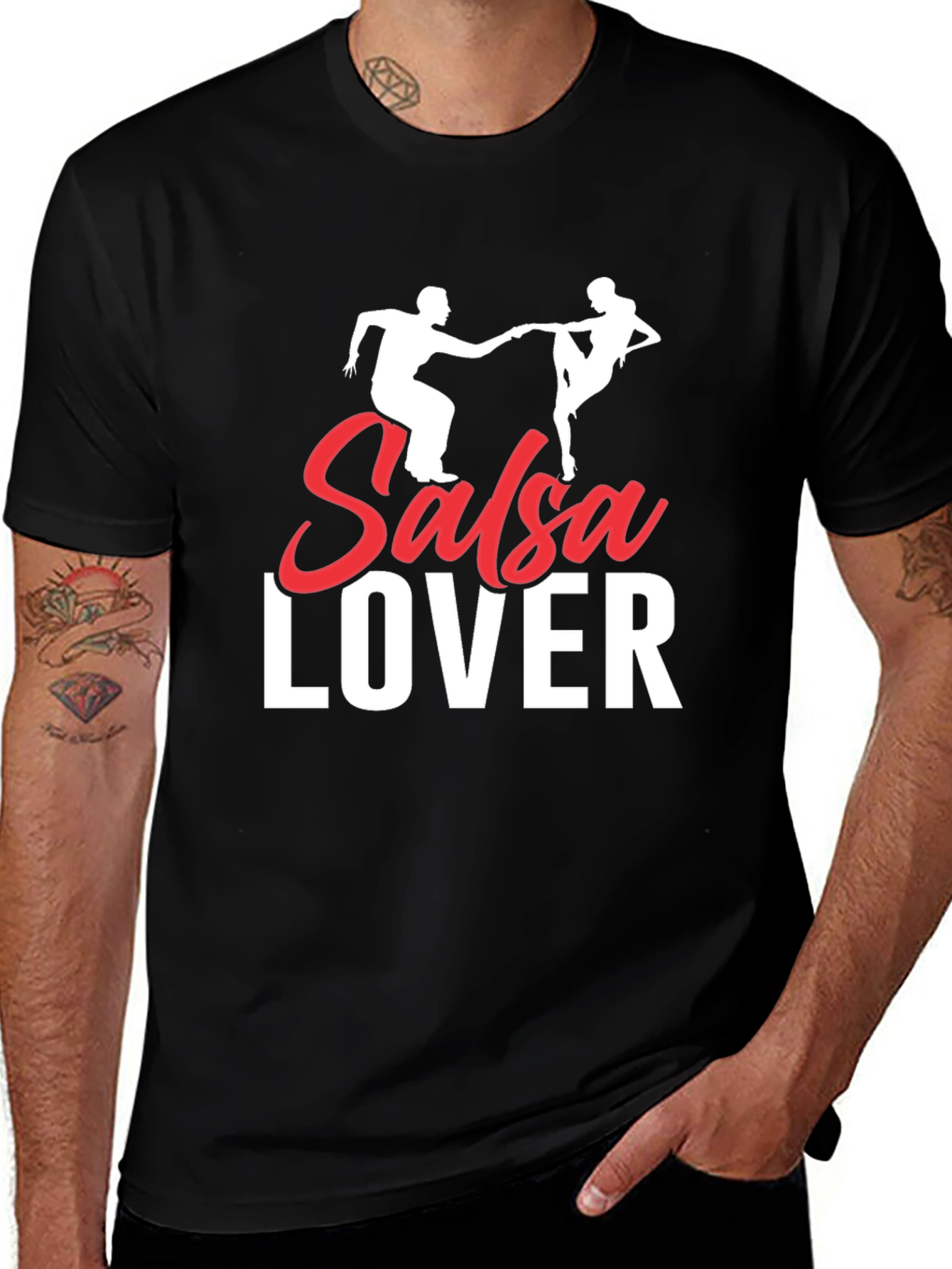 Variant 14 of Salsa Lover Graphic Tee - Dance T-Shirt