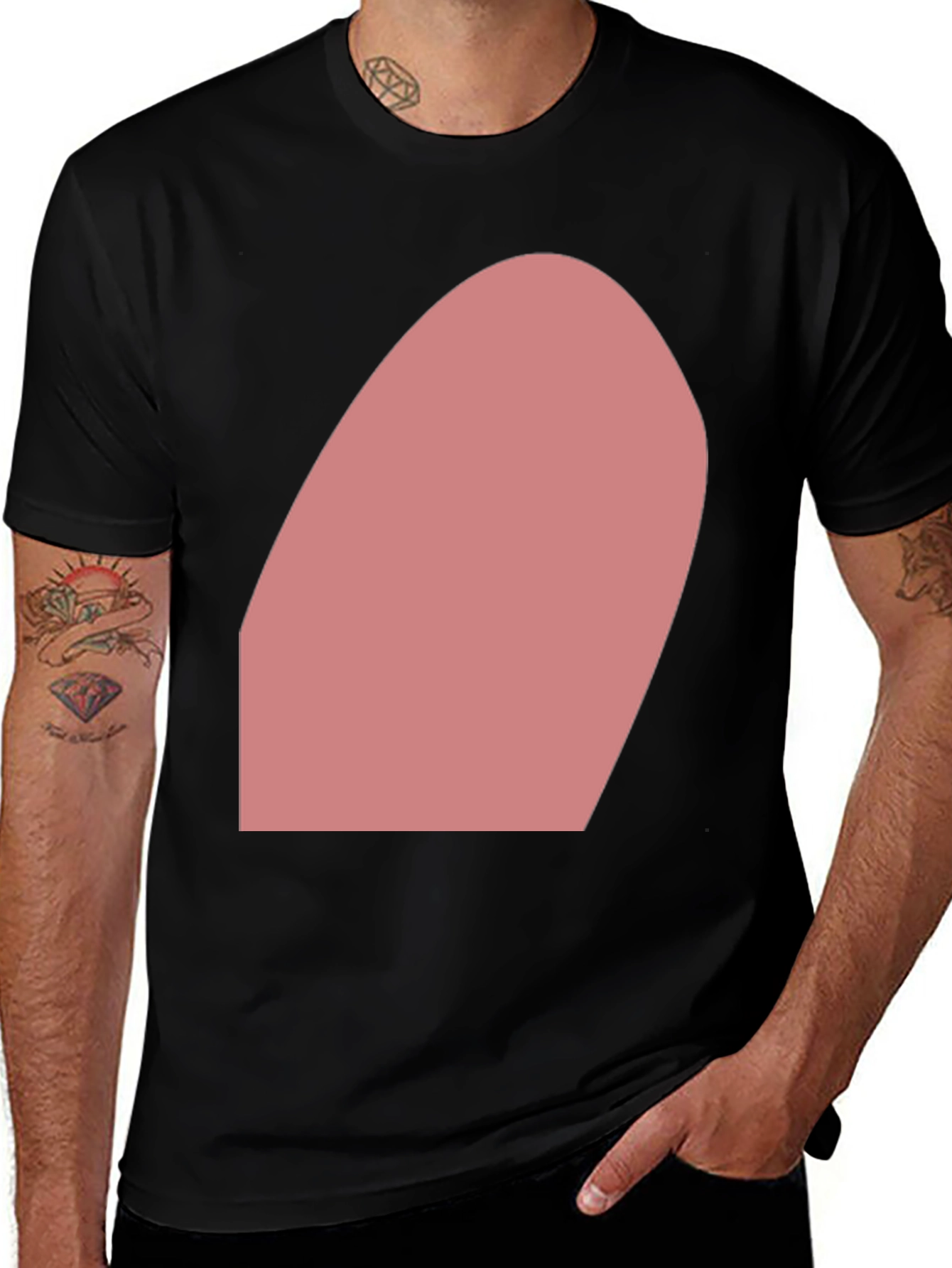 Variant 15 of Stylish Black Graphic Tee