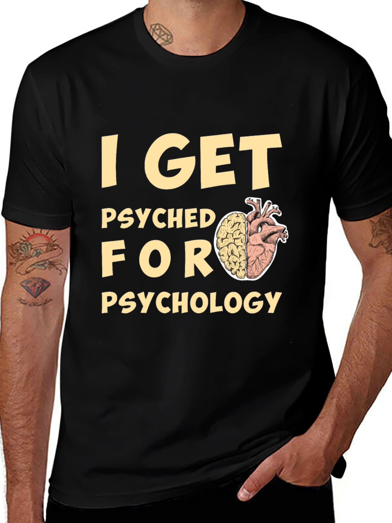 Variant 19 of Psyched For Psychology T-Shirt