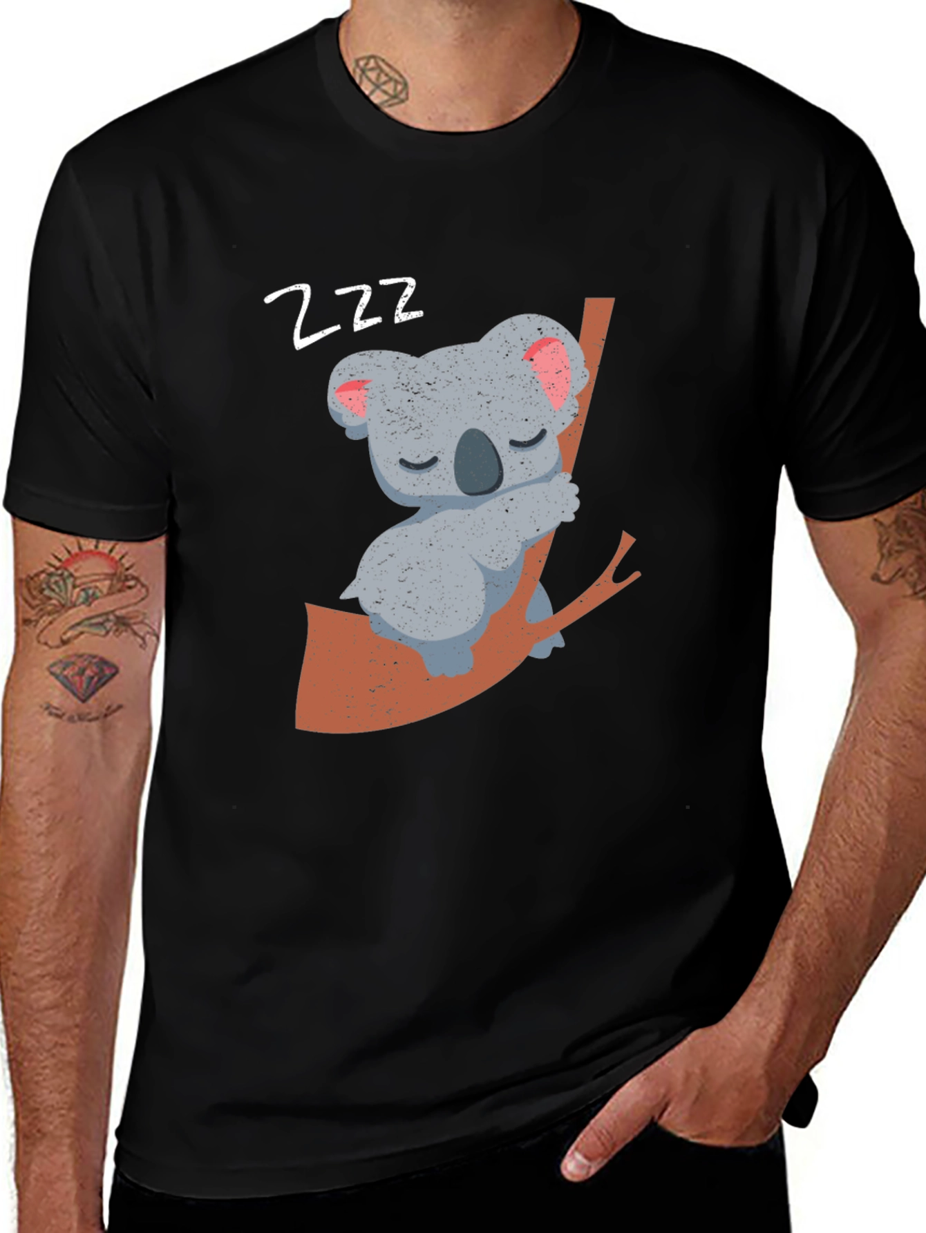 Variant 25 of Sleeping Koala Bear Graphic T-Shirt