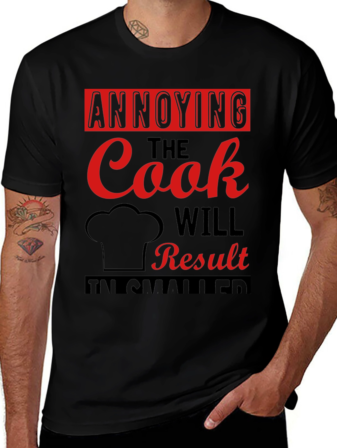 Variant 27 of Annoying the Cook T-Shirt - Funny Chef Tee