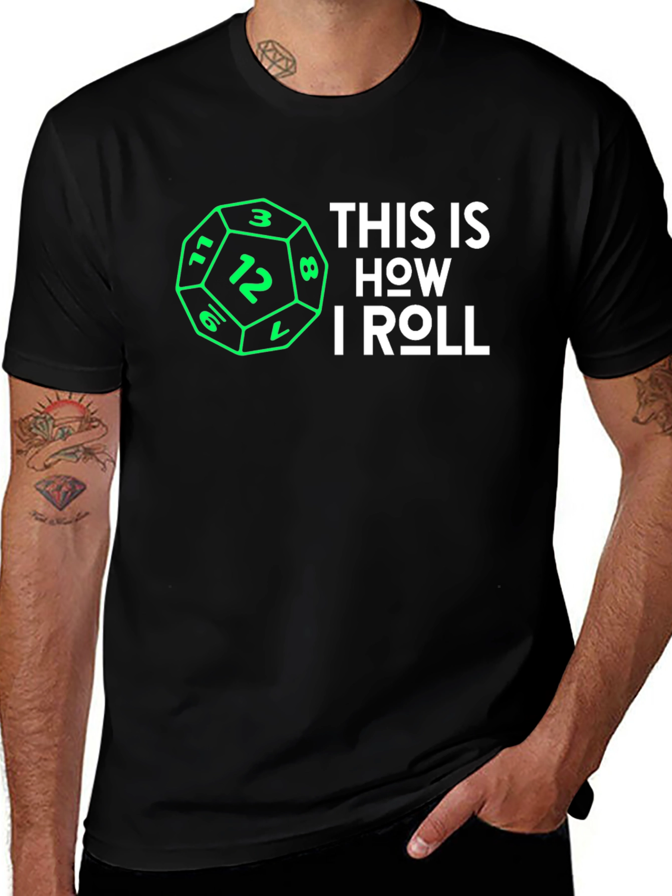 D20 This is How I Roll T-Shirt