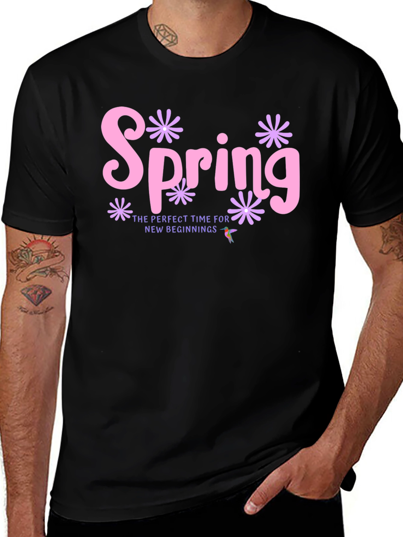 Spring Floral T-Shirt - New Beginnings