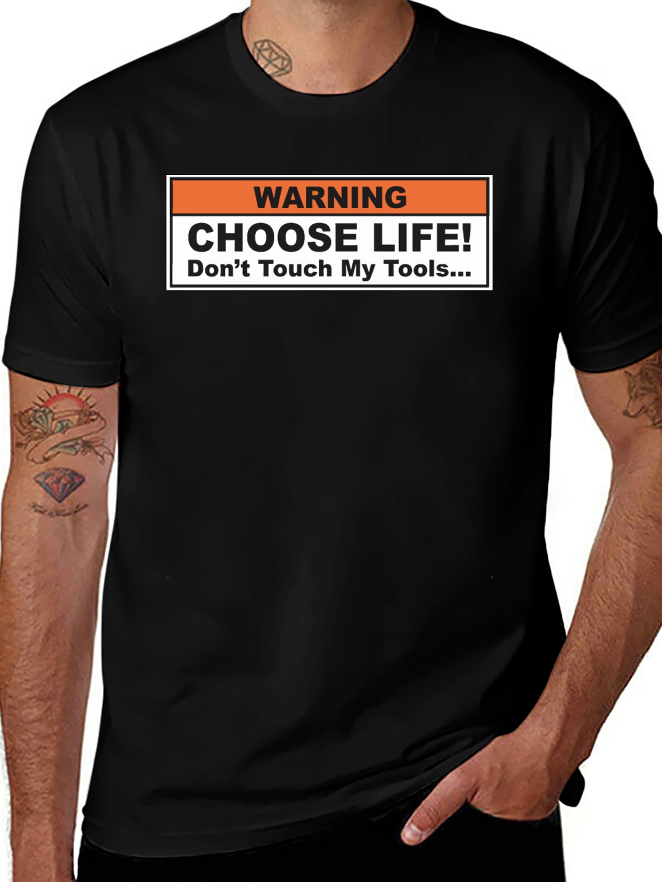 Warning: Choose Life! Graphic Tee