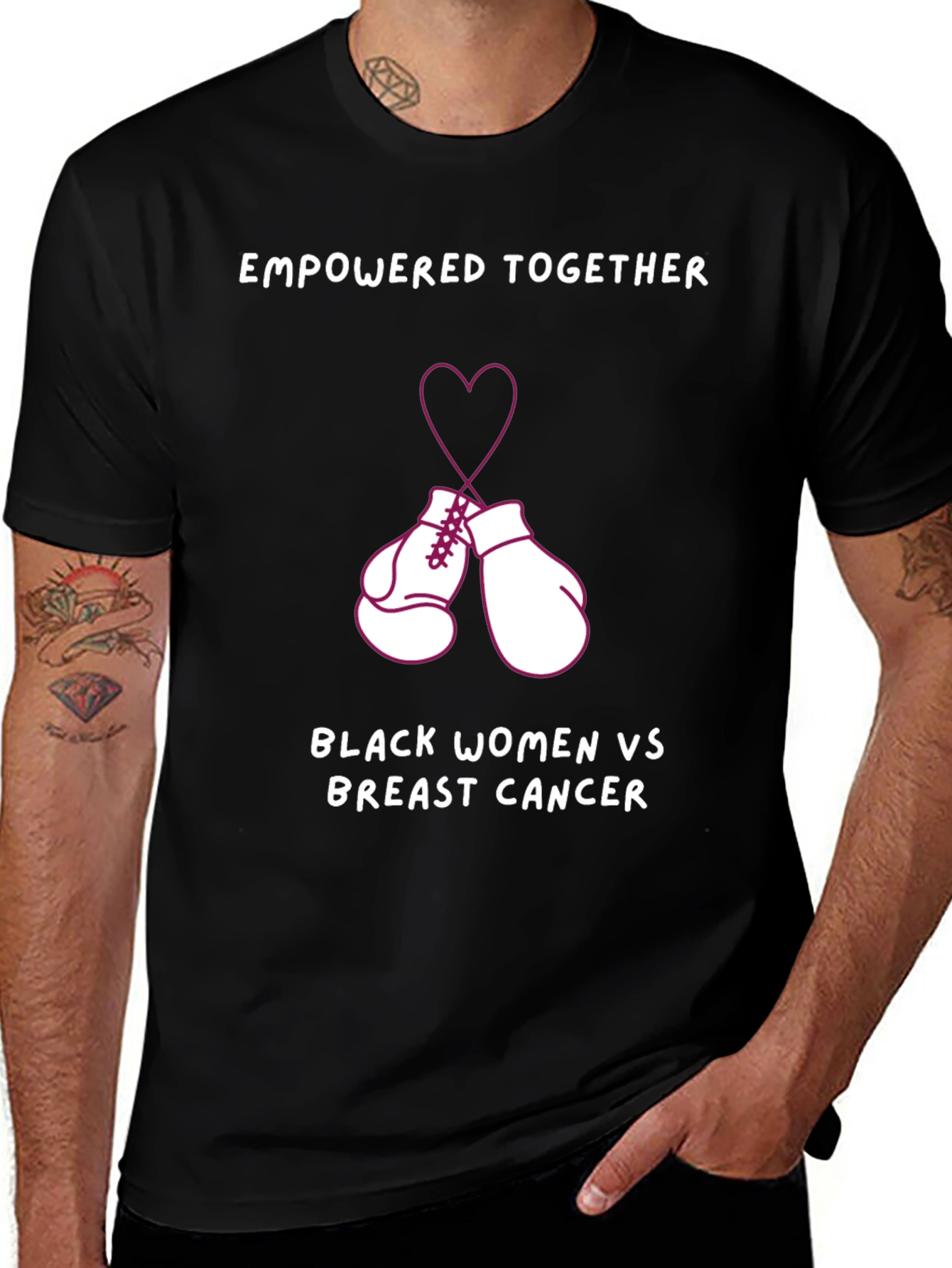 Empowered Together Breast Cancer Awareness T-Shirt