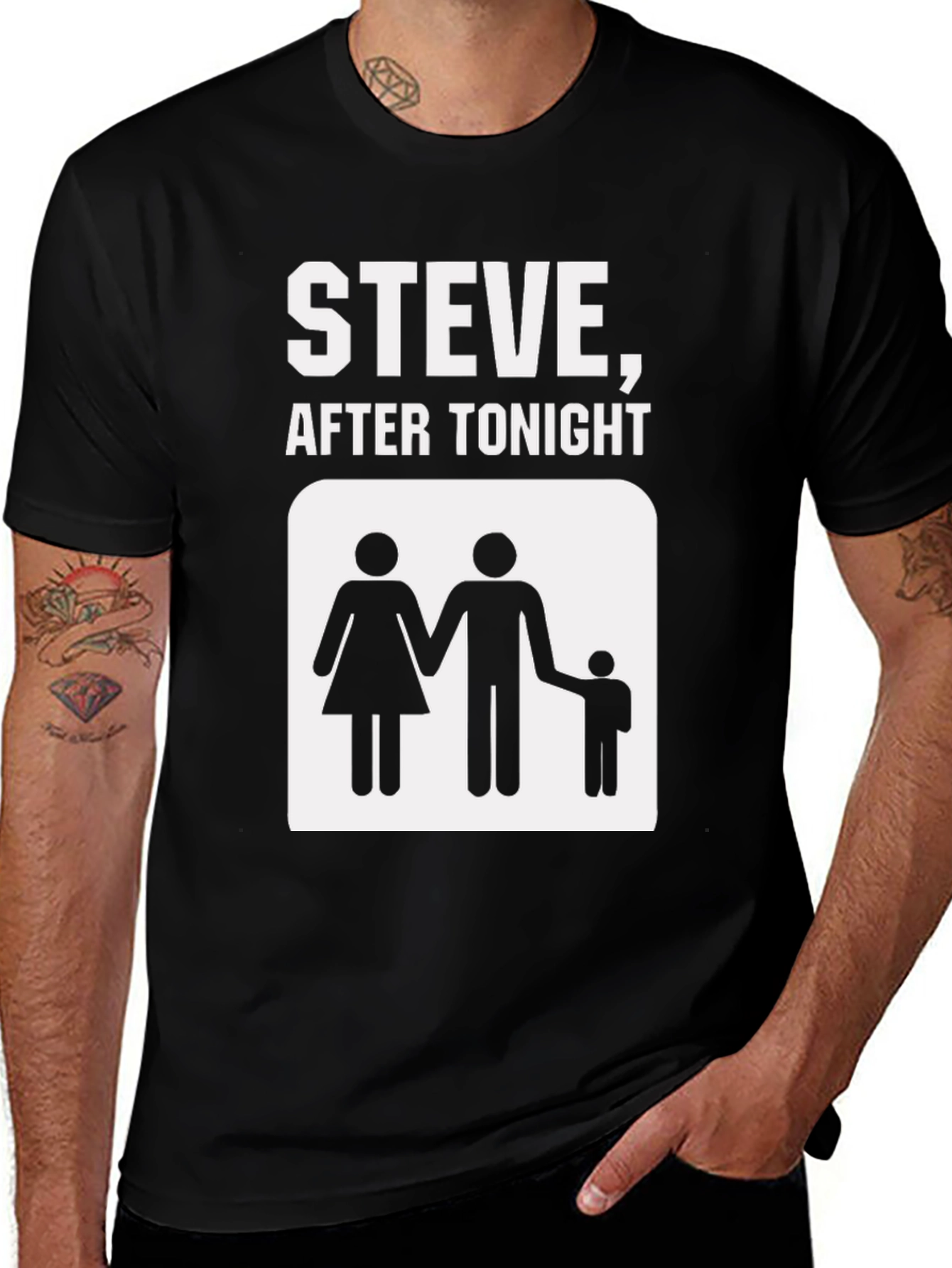Variant 18 of Steve After Tonight Funny Graphic T-Shirt