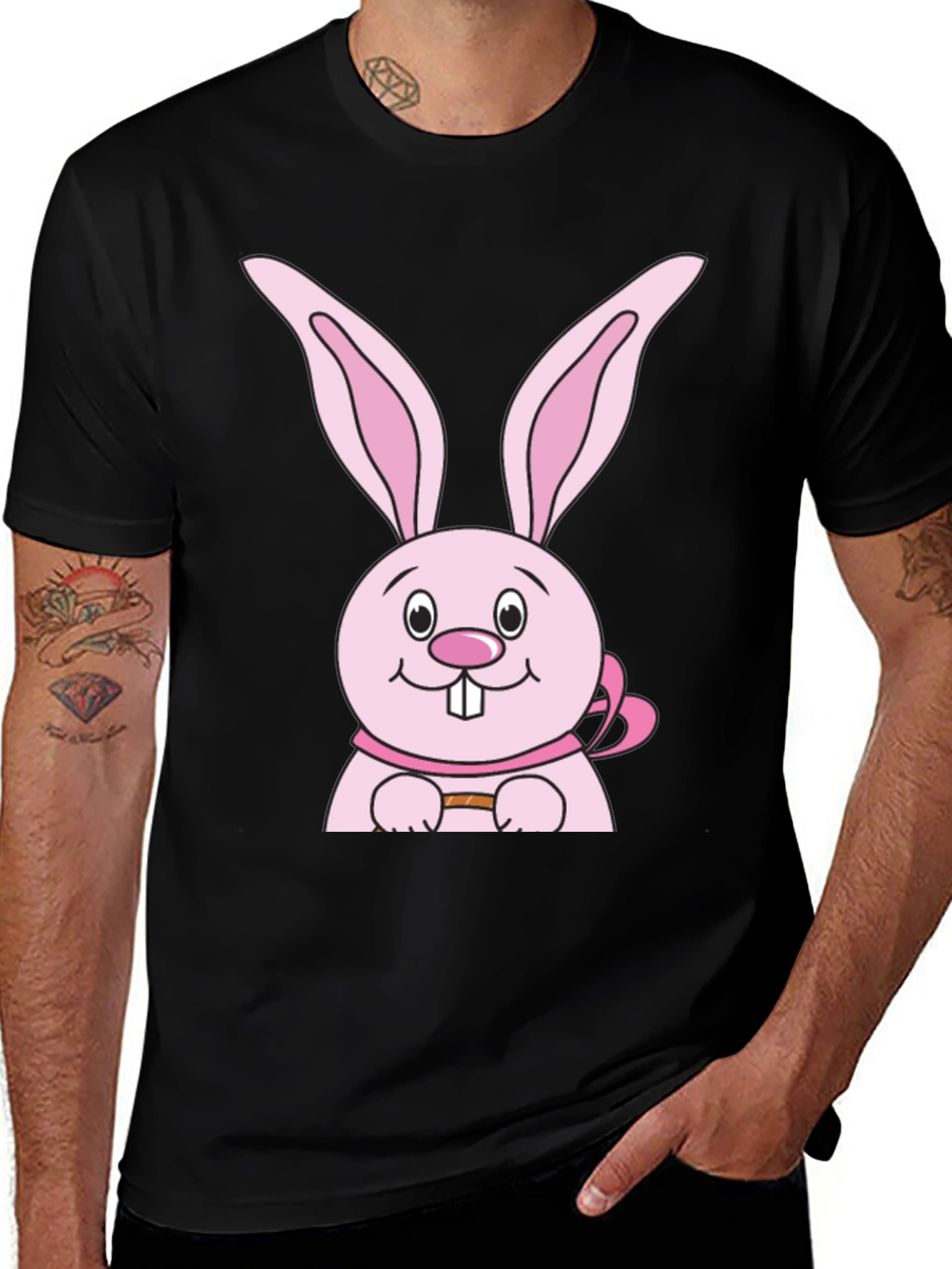 Variant 17 of Bunny Rabbit Graphic Tee - Easter Ready!