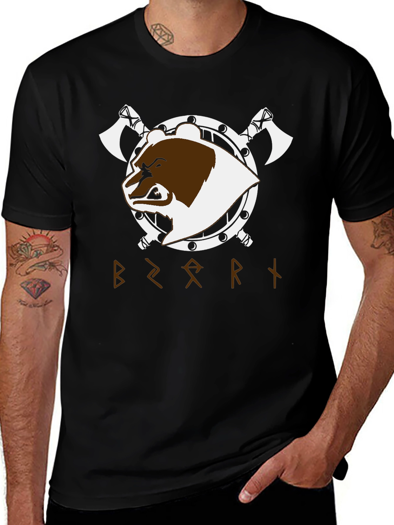 Berserk Viking Bear T-Shirt