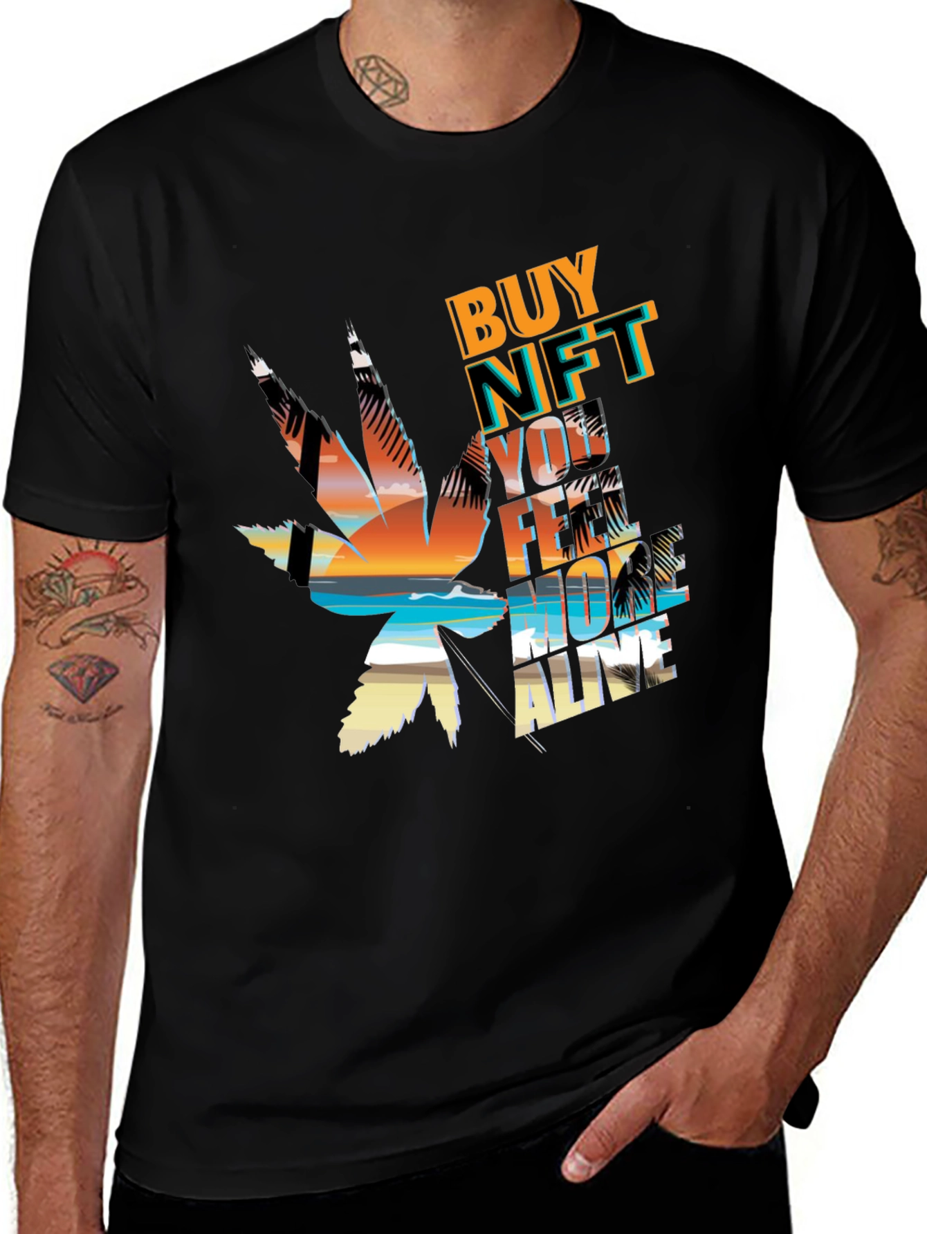 Buy NFT T-Shirt - Feel More Alive