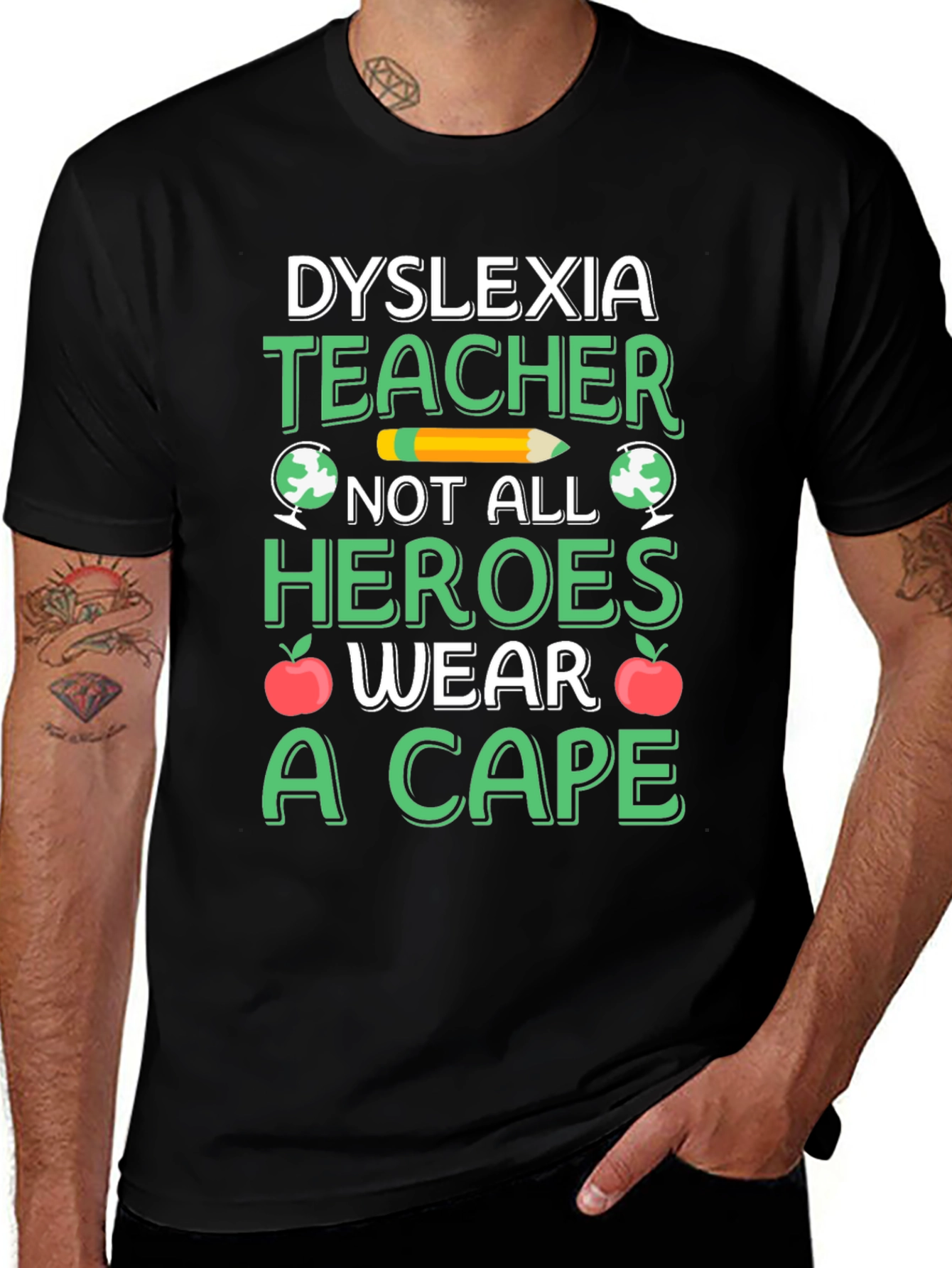 Dyslexia Teacher Hero T-Shirt