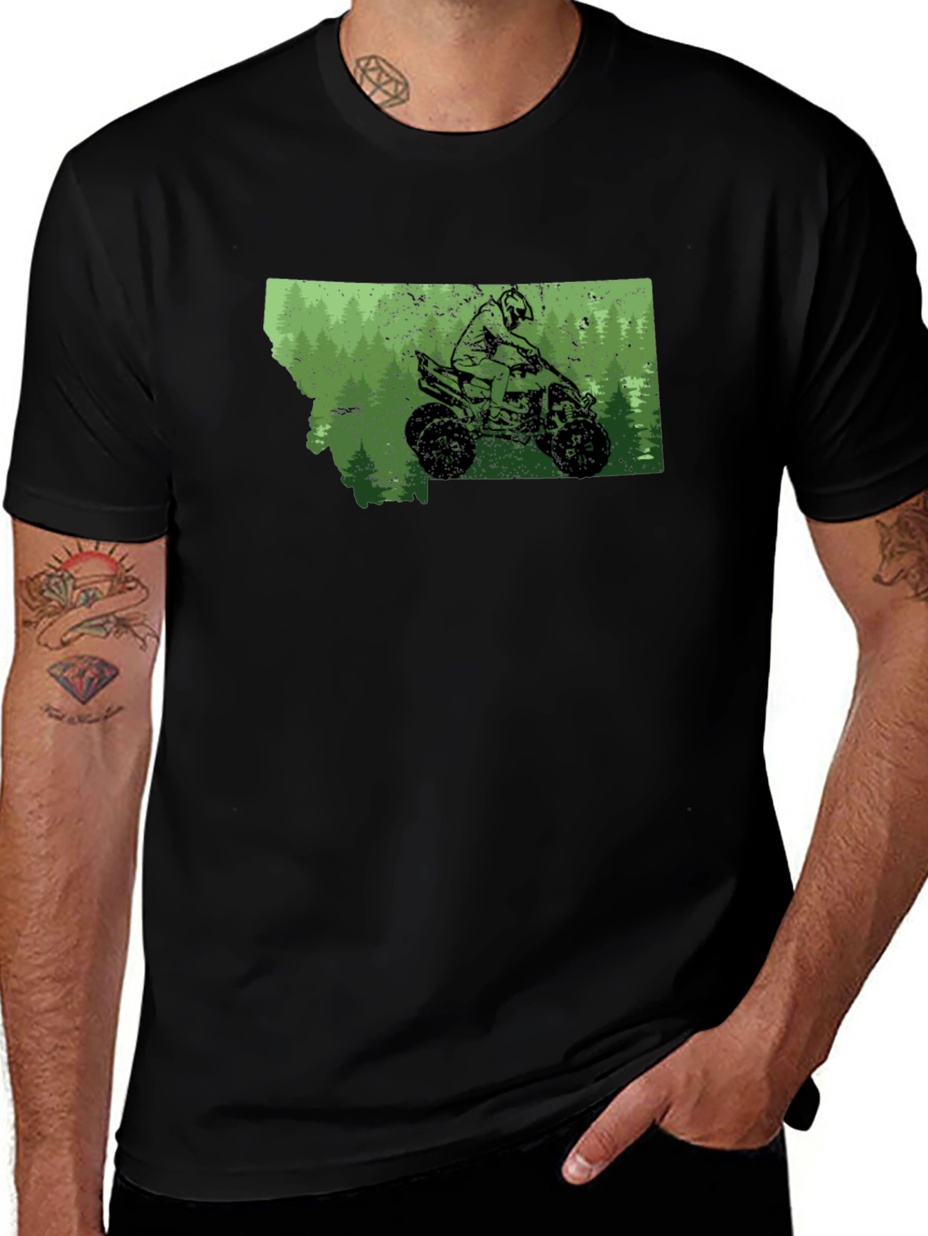 Montana ATV T-Shirt - Outdoor Adventure