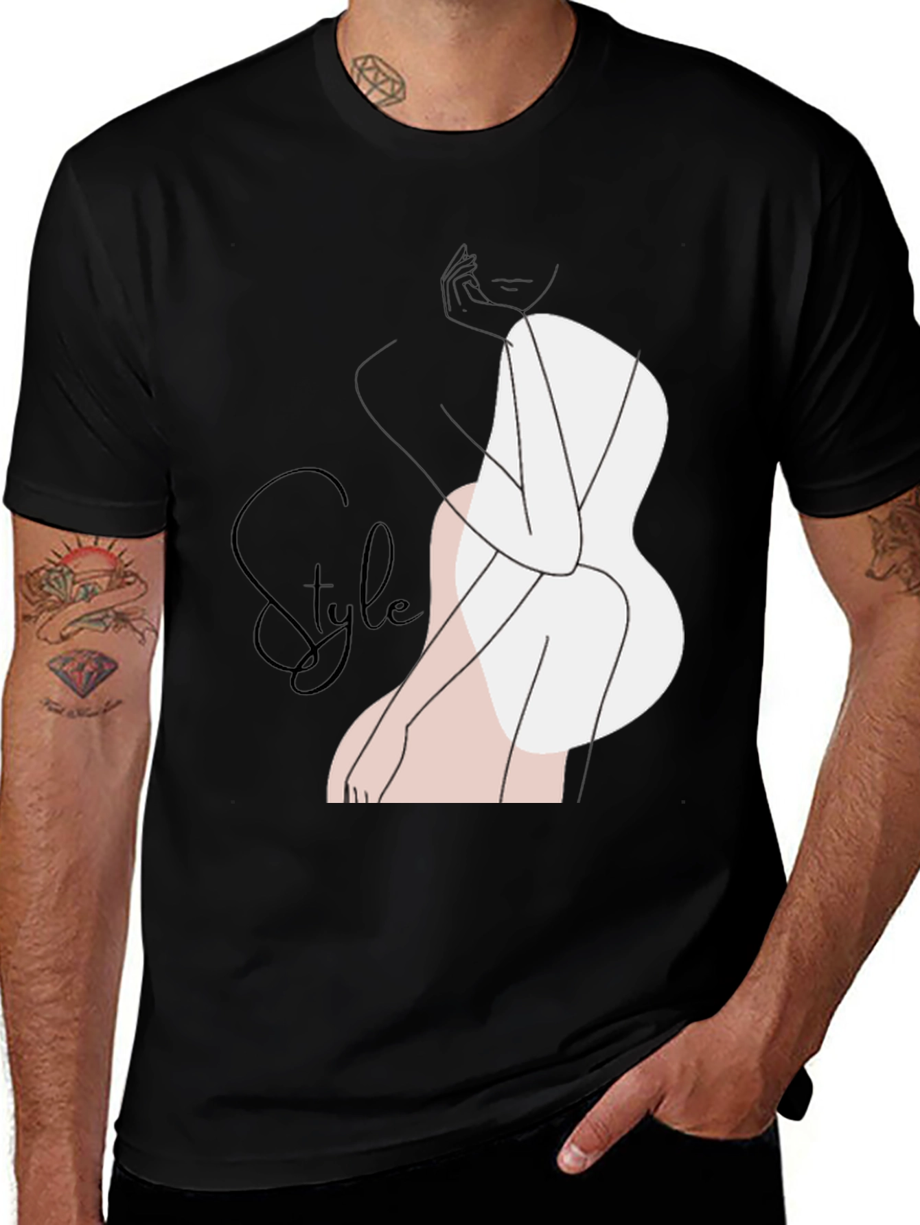 Variant 23 of Stylish Minimalist Woman Tee