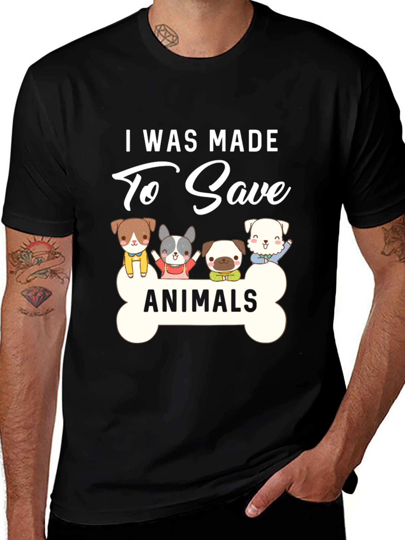 Variant 19 of Save Animals T-Shirt